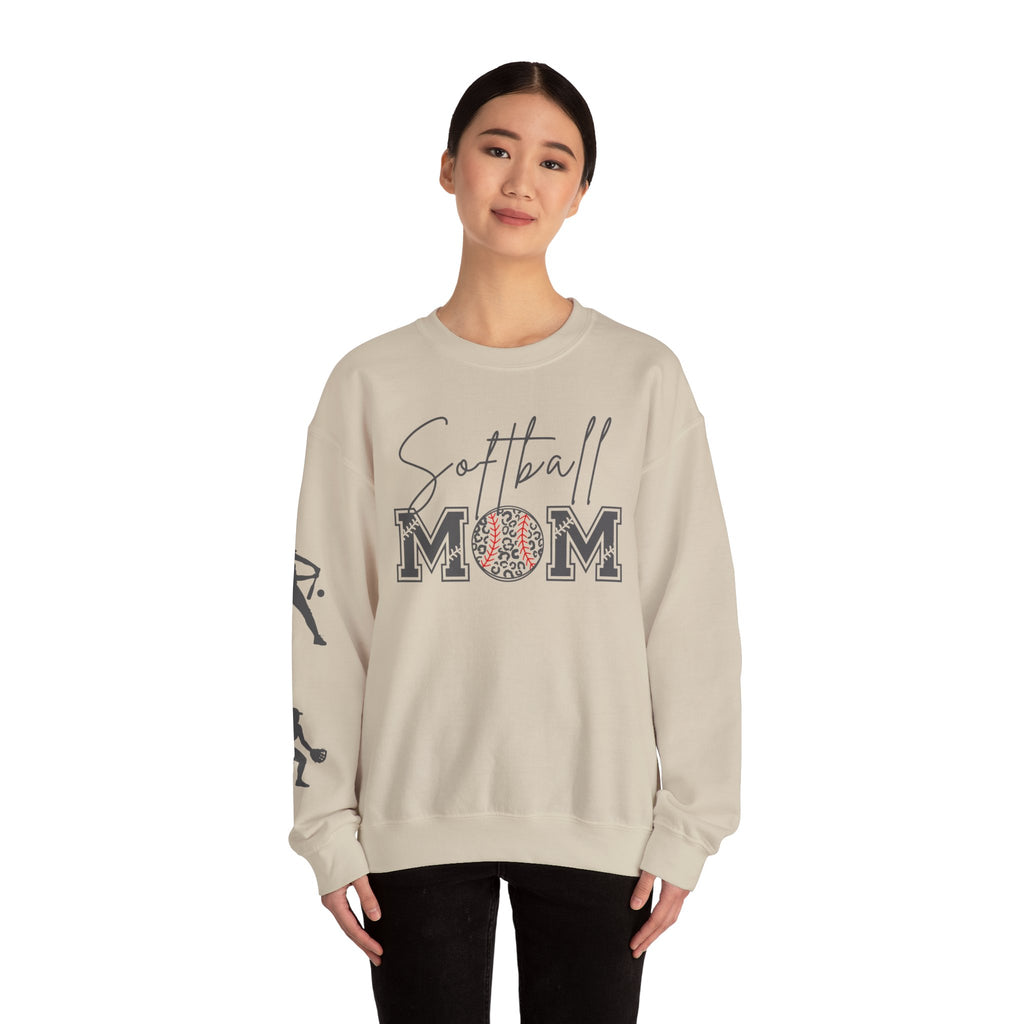 Softball Mom Sweatshirt | Game Day Crewneck | Sports Mom
