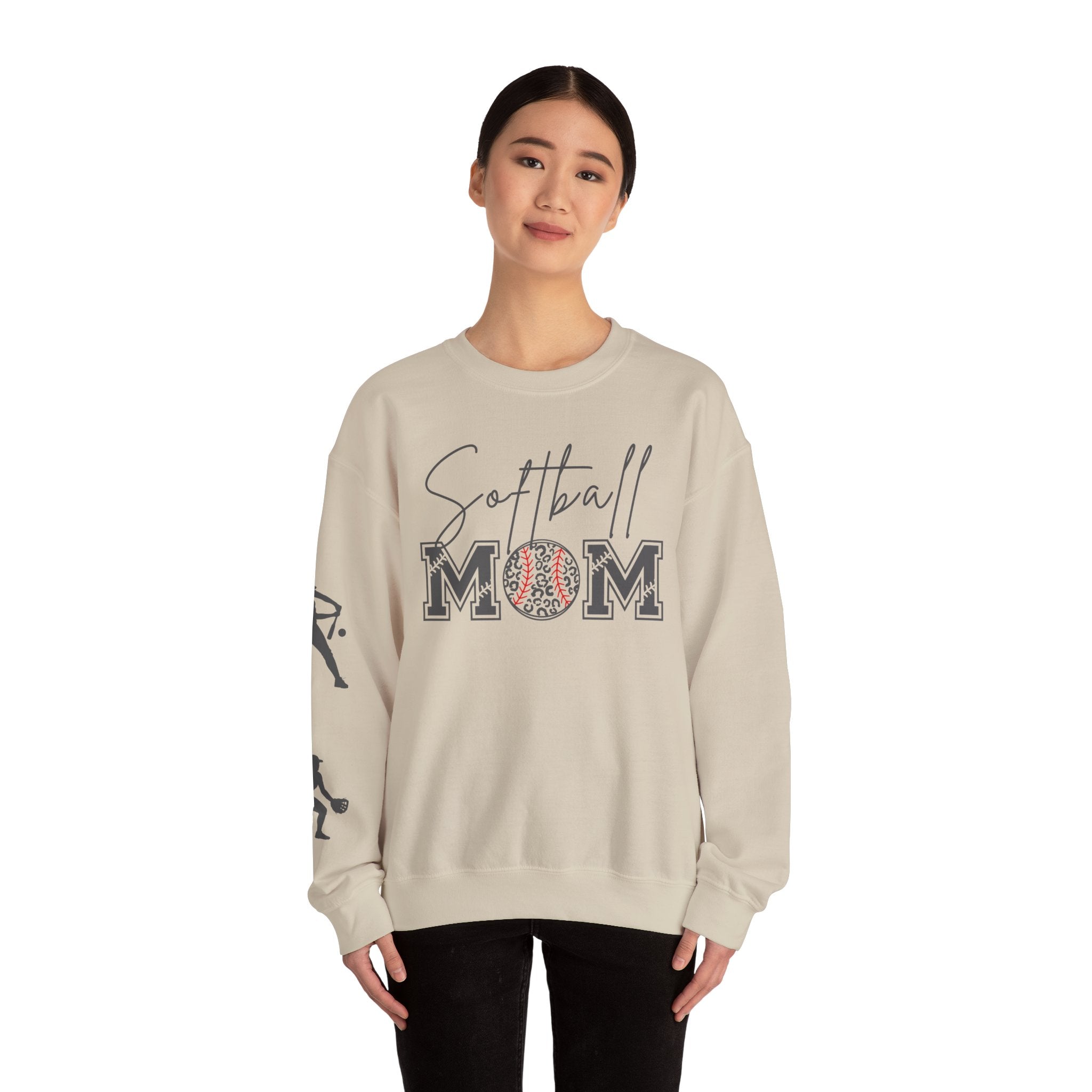 Softball Mom Sweatshirt | Game Day Crewneck | Sports Mom