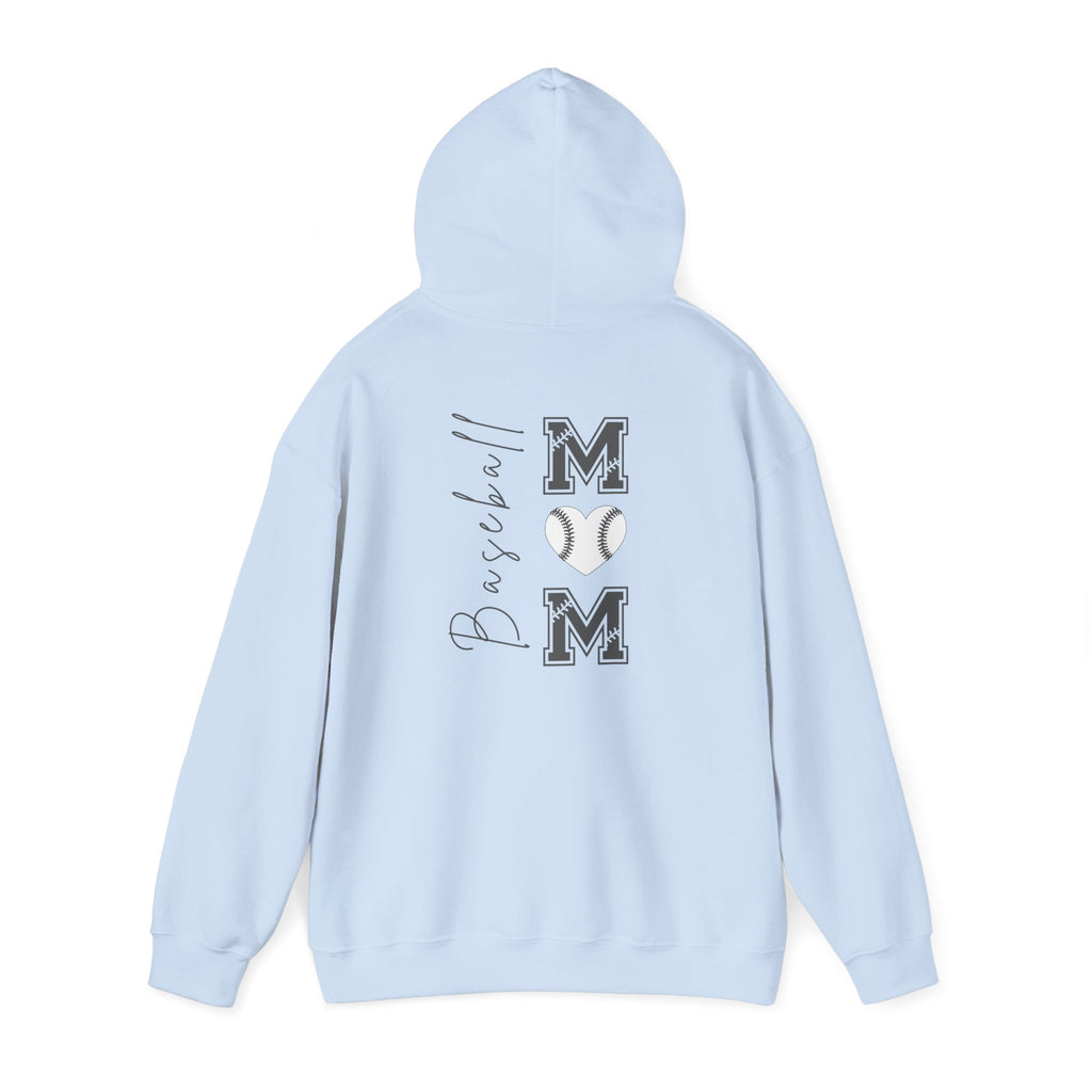 Baseball Mom Hoodie - Unisex Heavy Blend Hooded Sweatshirt