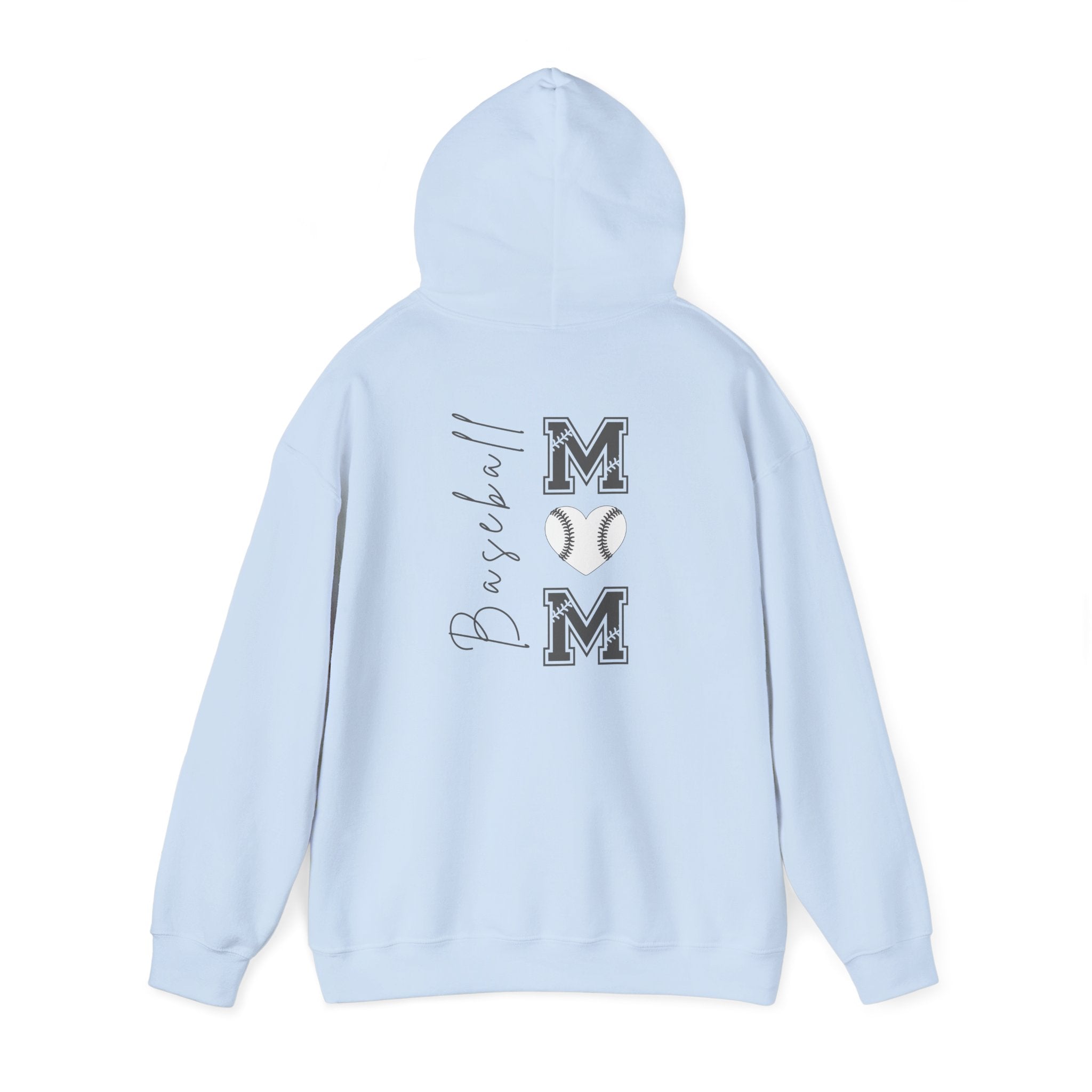 Baseball Mom Hoodie - Unisex Heavy Blend Hooded Sweatshirt