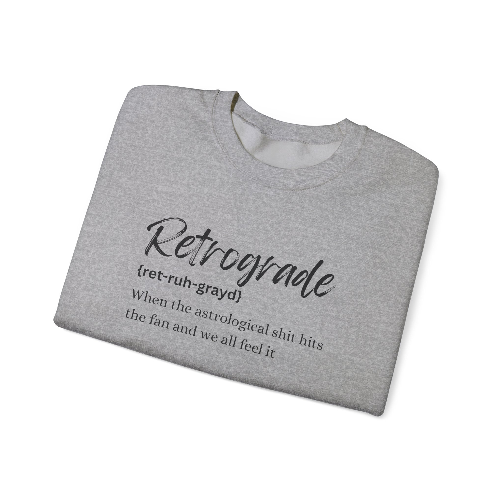 Retrograde Shirt | Astrology Humor Tee | When the Astrological Sh*t Hits