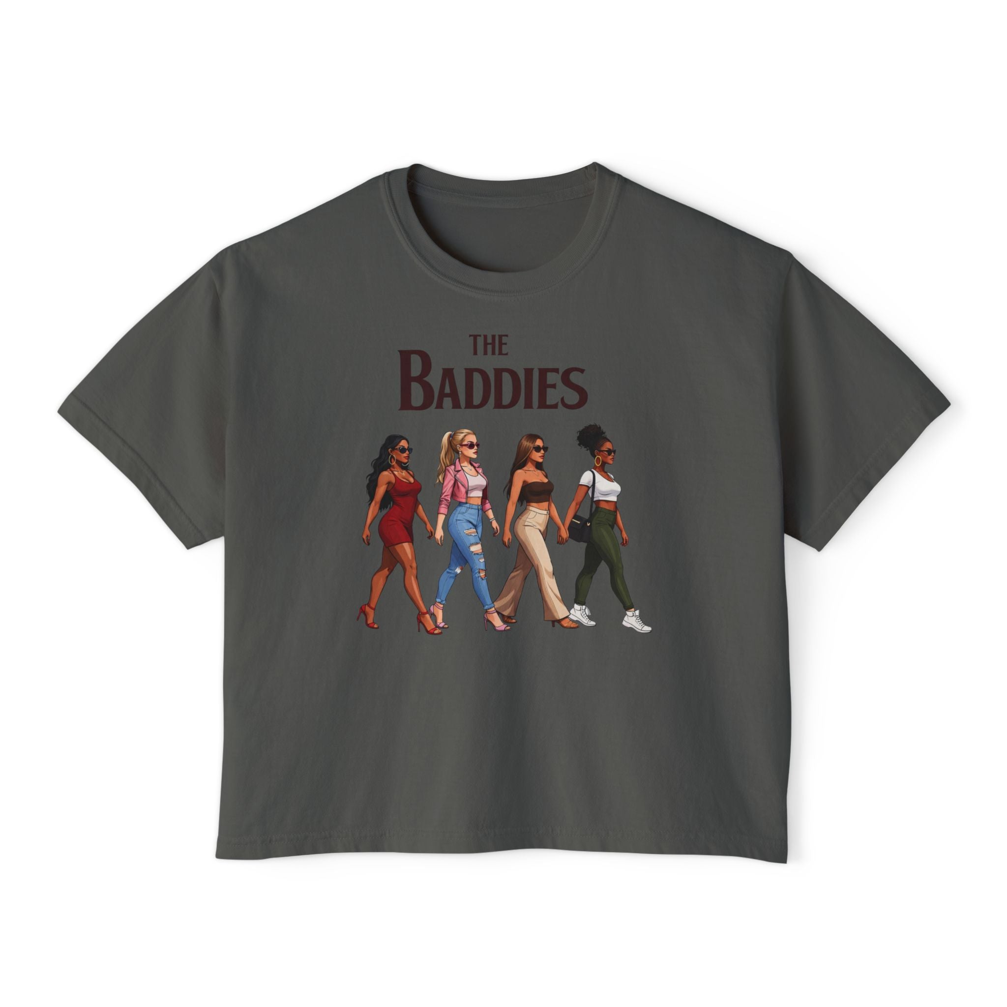 The Baddies Shirt, Confident Women Graphic Tee ,STOMP THAT OUT Collection, Boss Energy T-Shirt