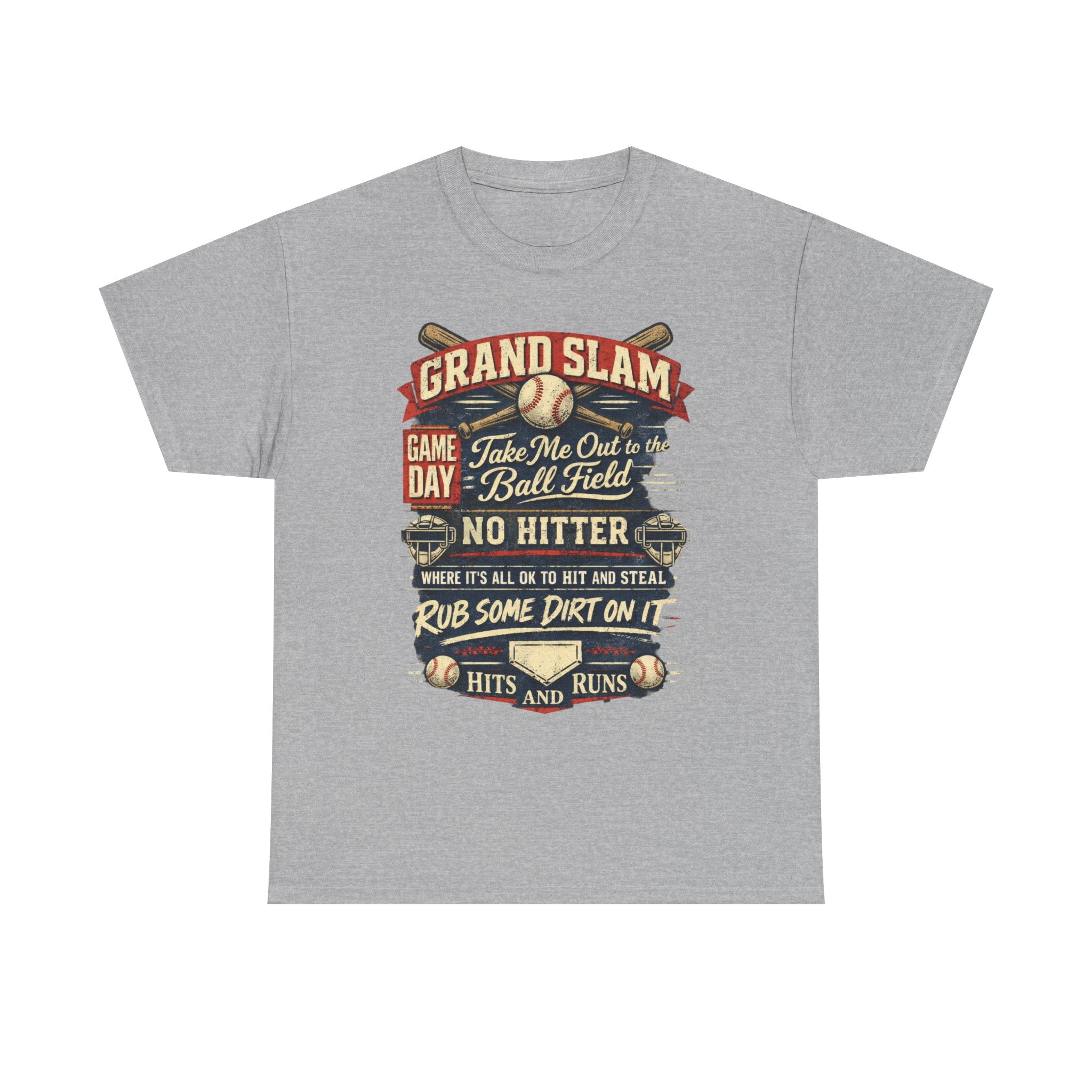 Baseball Game Day Shirt - Vintage Baseball Tee for Fans