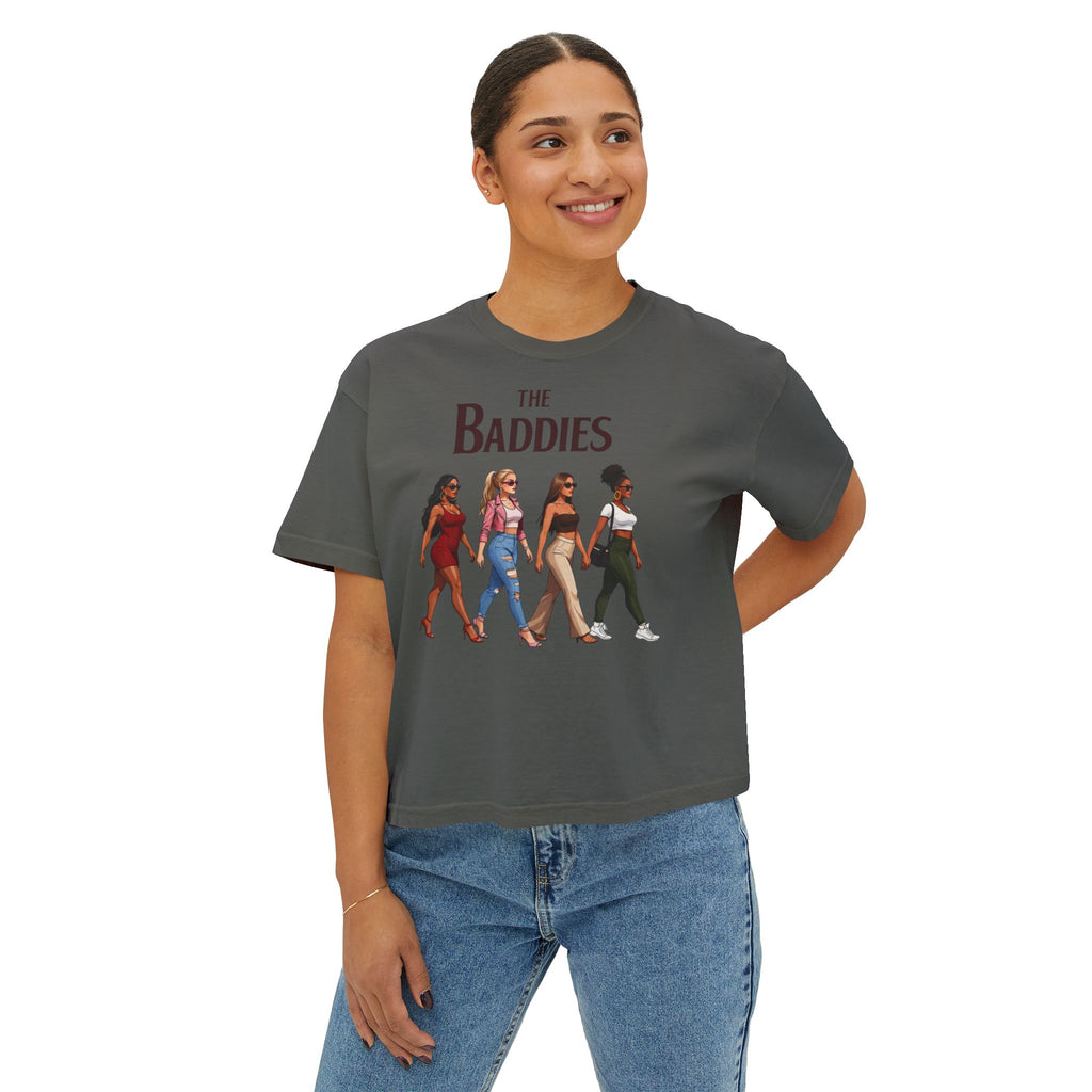 The Baddies Shirt, Confident Women Graphic Tee ,STOMP THAT OUT Collection, Boss Energy T-Shirt