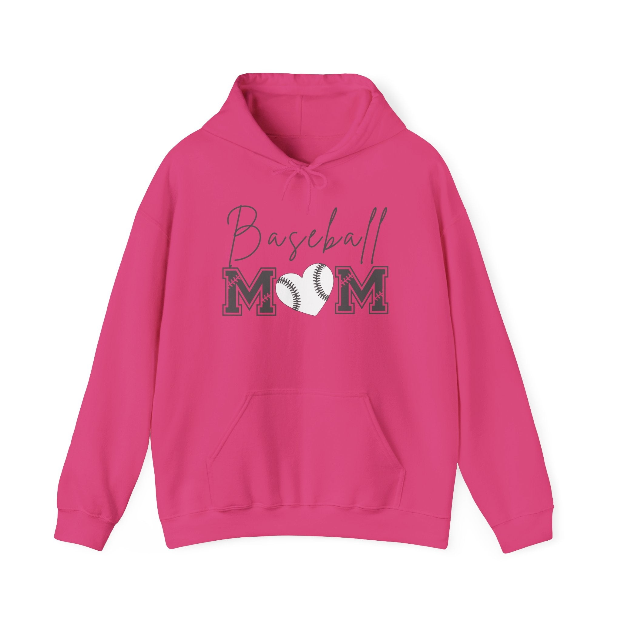 Baseball Mom Hoodie - Unisex Heavy Blend Hooded Sweatshirt
