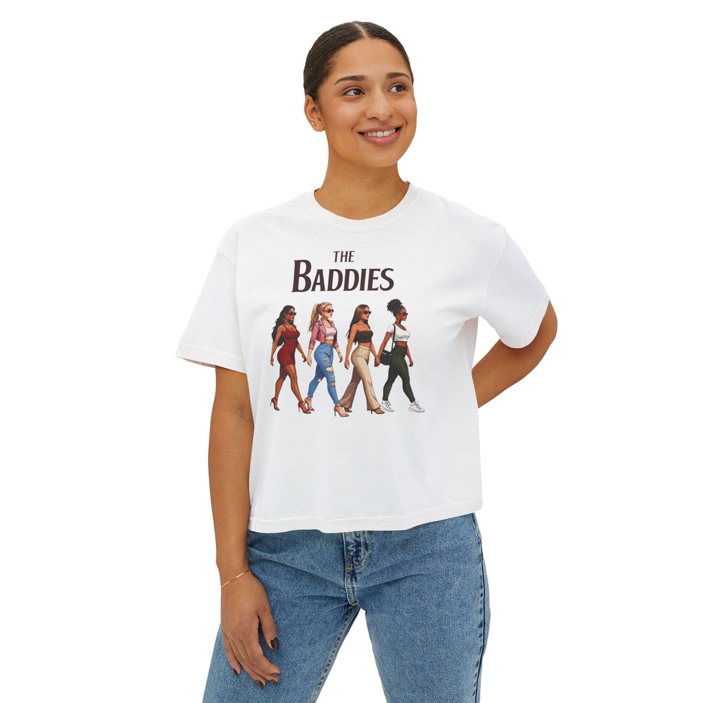 The Baddies Shirt, Confident Women Graphic Tee ,STOMP THAT OUT Collection, Boss Energy T-Shirt