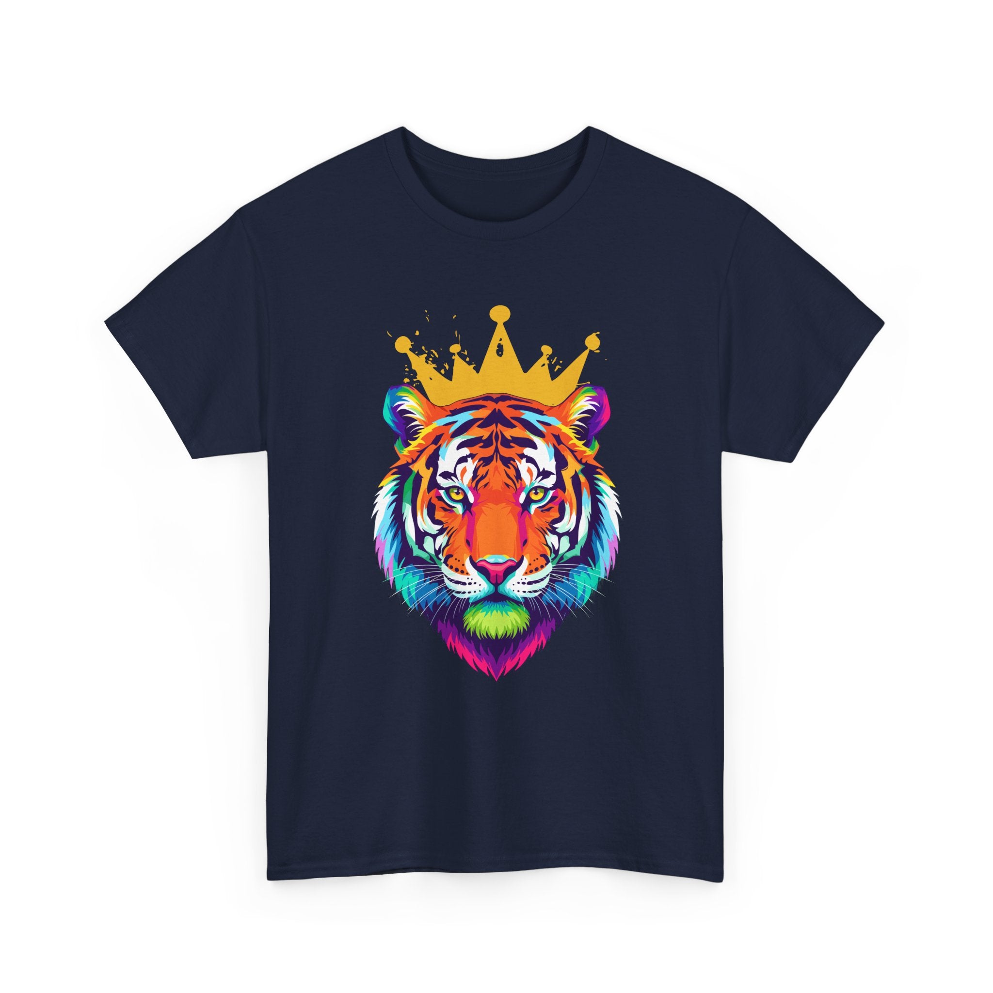 Crowned Tiger T-Shirt - Women's Empowerment Graphic Tee