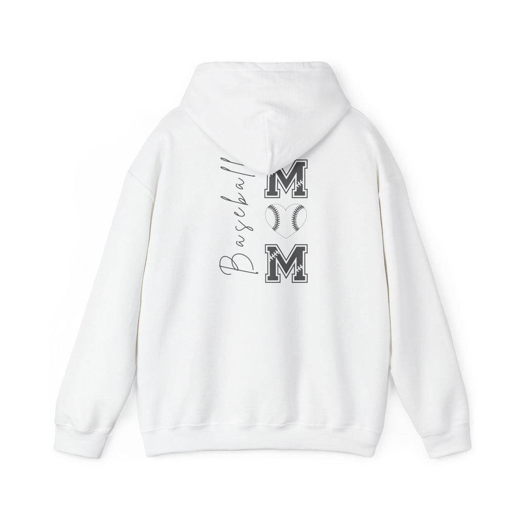 Baseball Mom Hoodie - Unisex Heavy Blend Hooded Sweatshirt