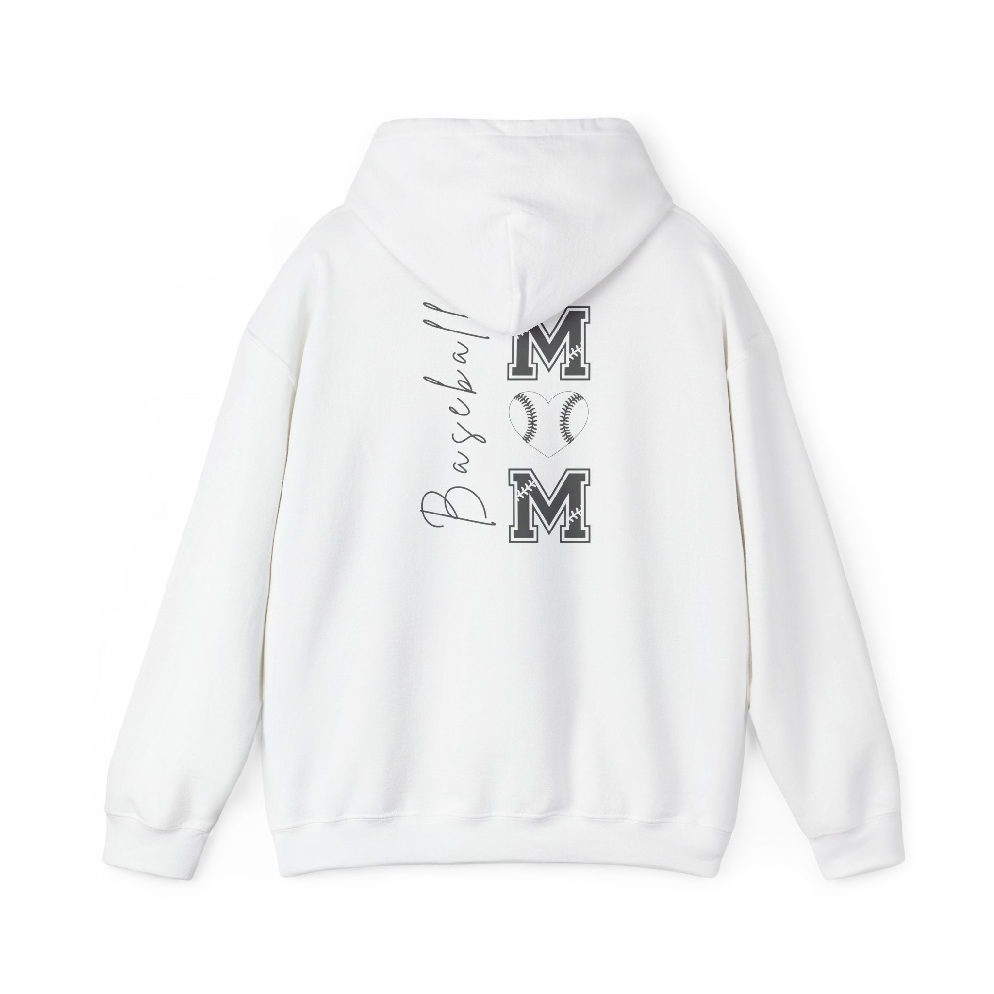 Baseball Mom Hoodie - Unisex Heavy Blend Hooded Sweatshirt