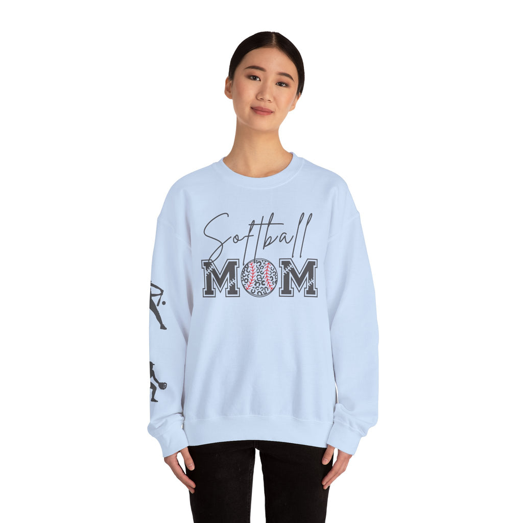 Softball Mom Sweatshirt | Game Day Crewneck | Sports Mom