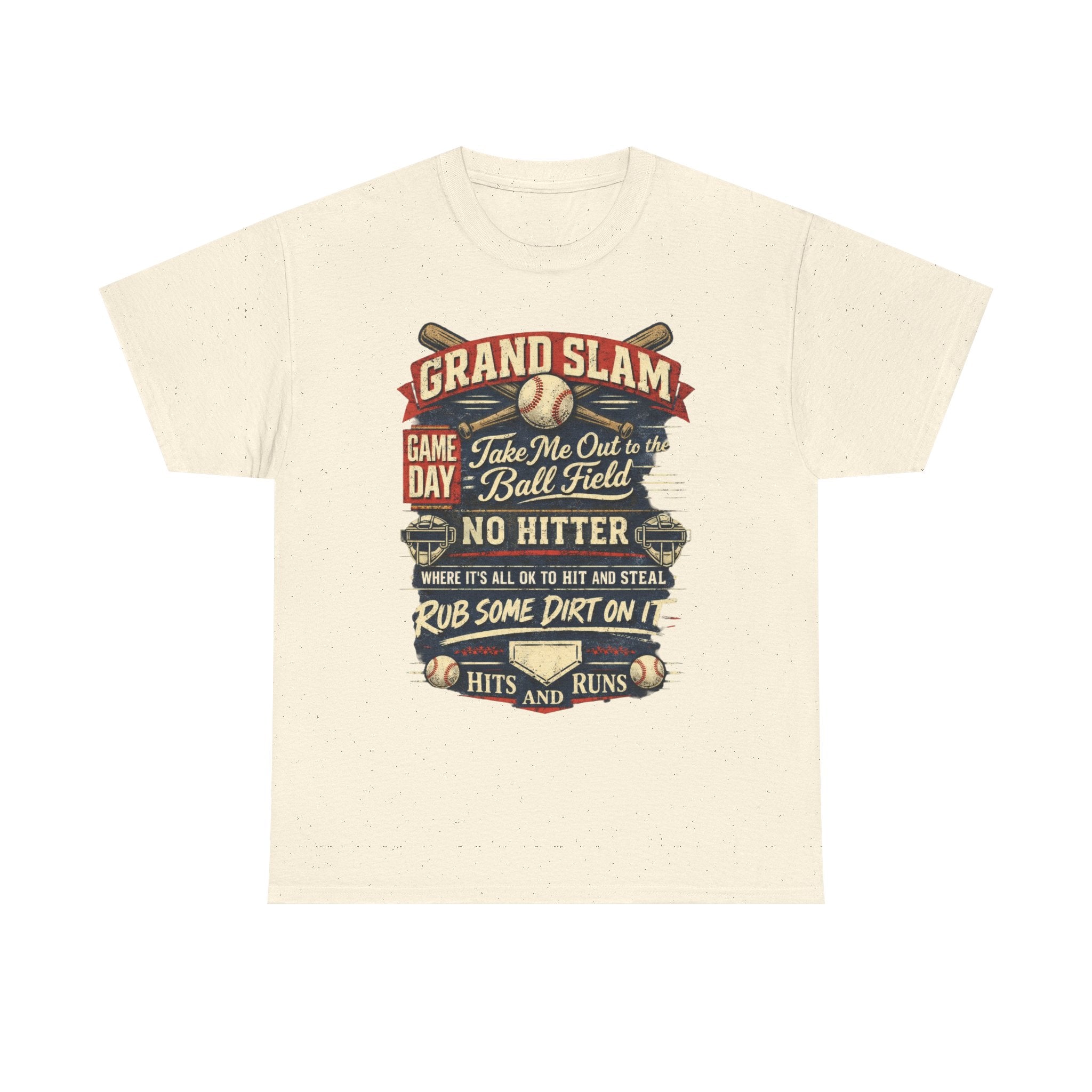 Baseball Game Day Shirt - Vintage Baseball Tee for Fans