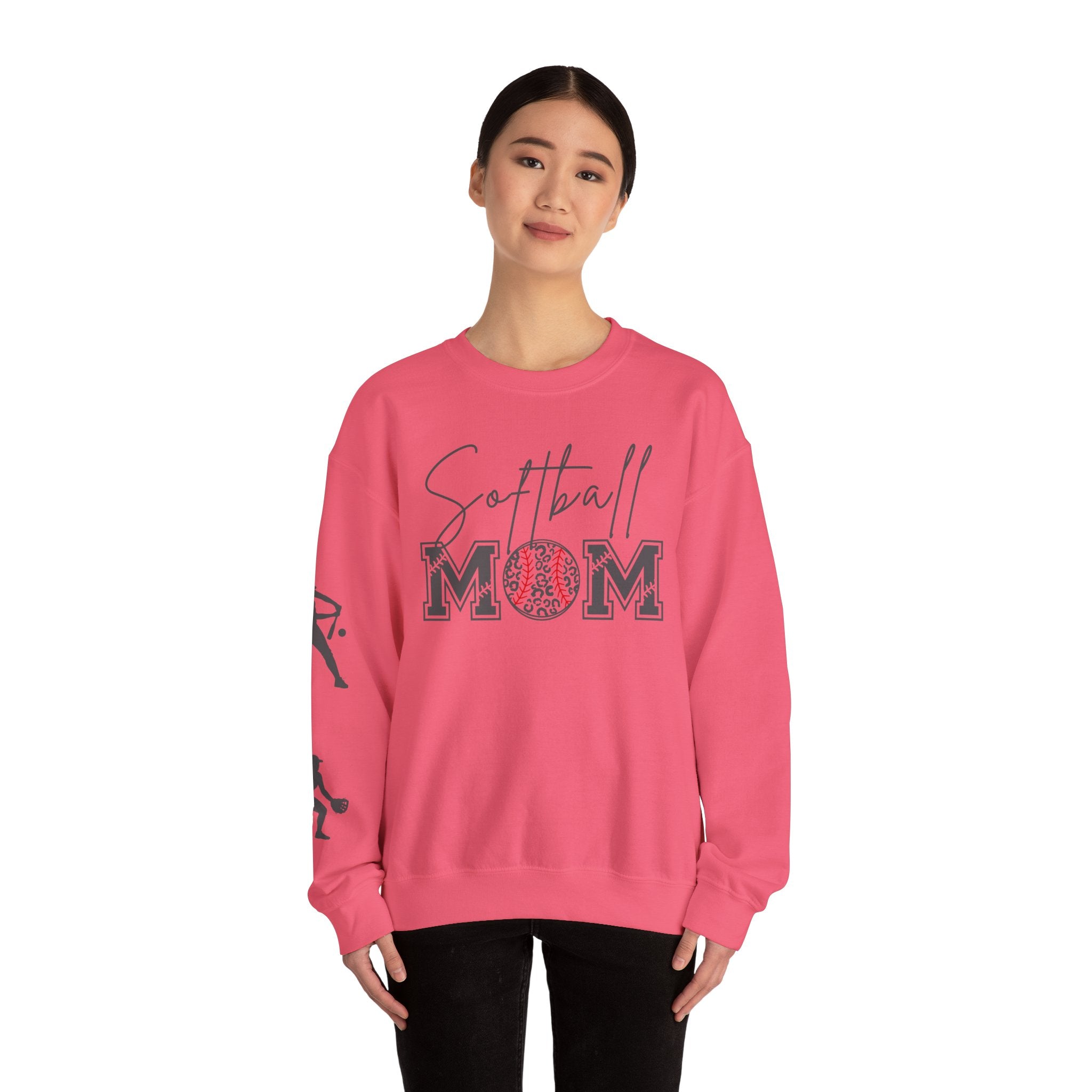 Softball Mom Sweatshirt | Game Day Crewneck | Sports Mom