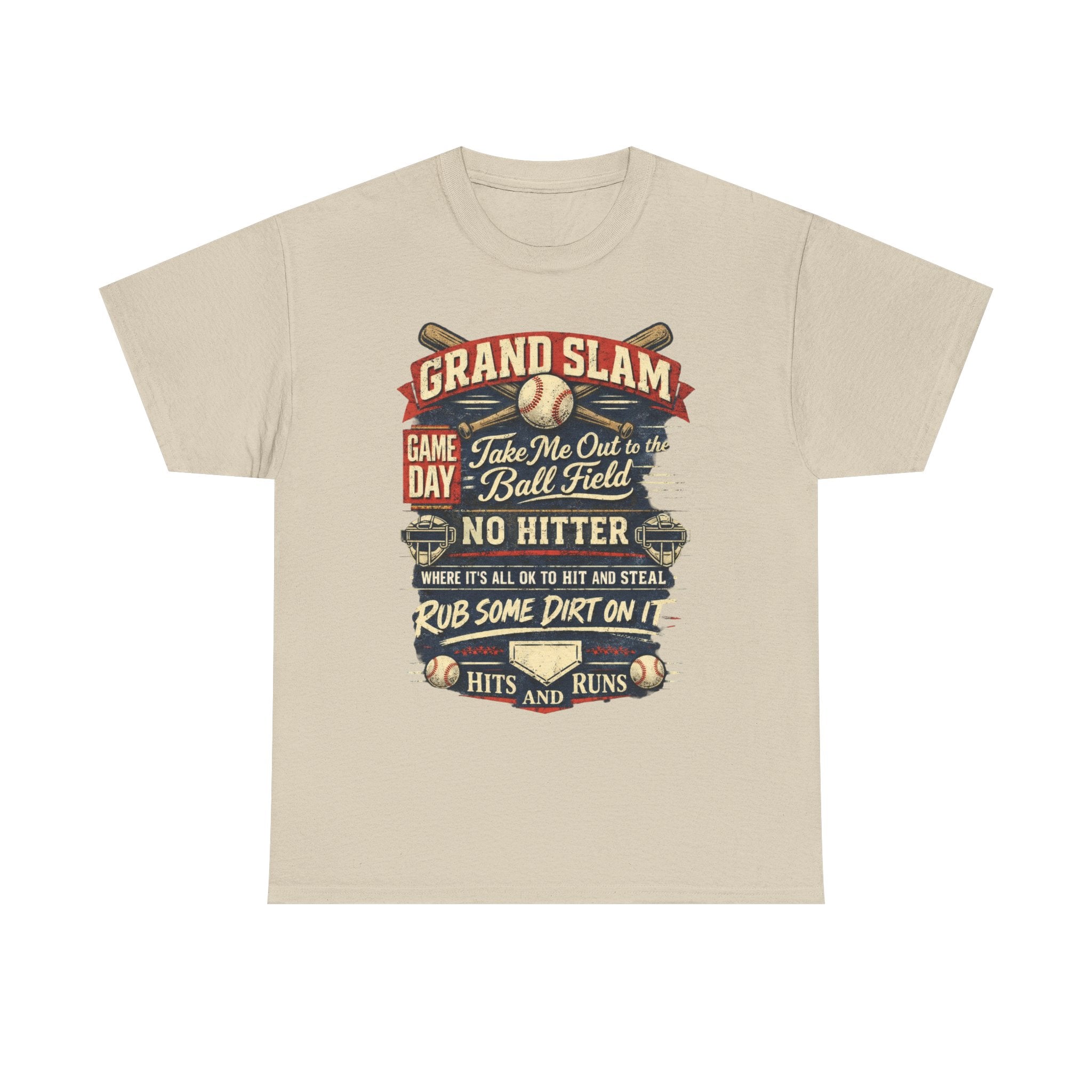 Baseball Game Day Shirt - Vintage Baseball Tee for Fans