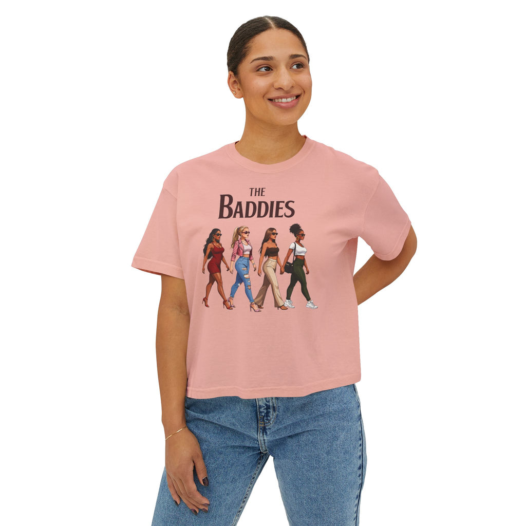 The Baddies Shirt, Confident Women Graphic Tee ,STOMP THAT OUT Collection, Boss Energy T-Shirt