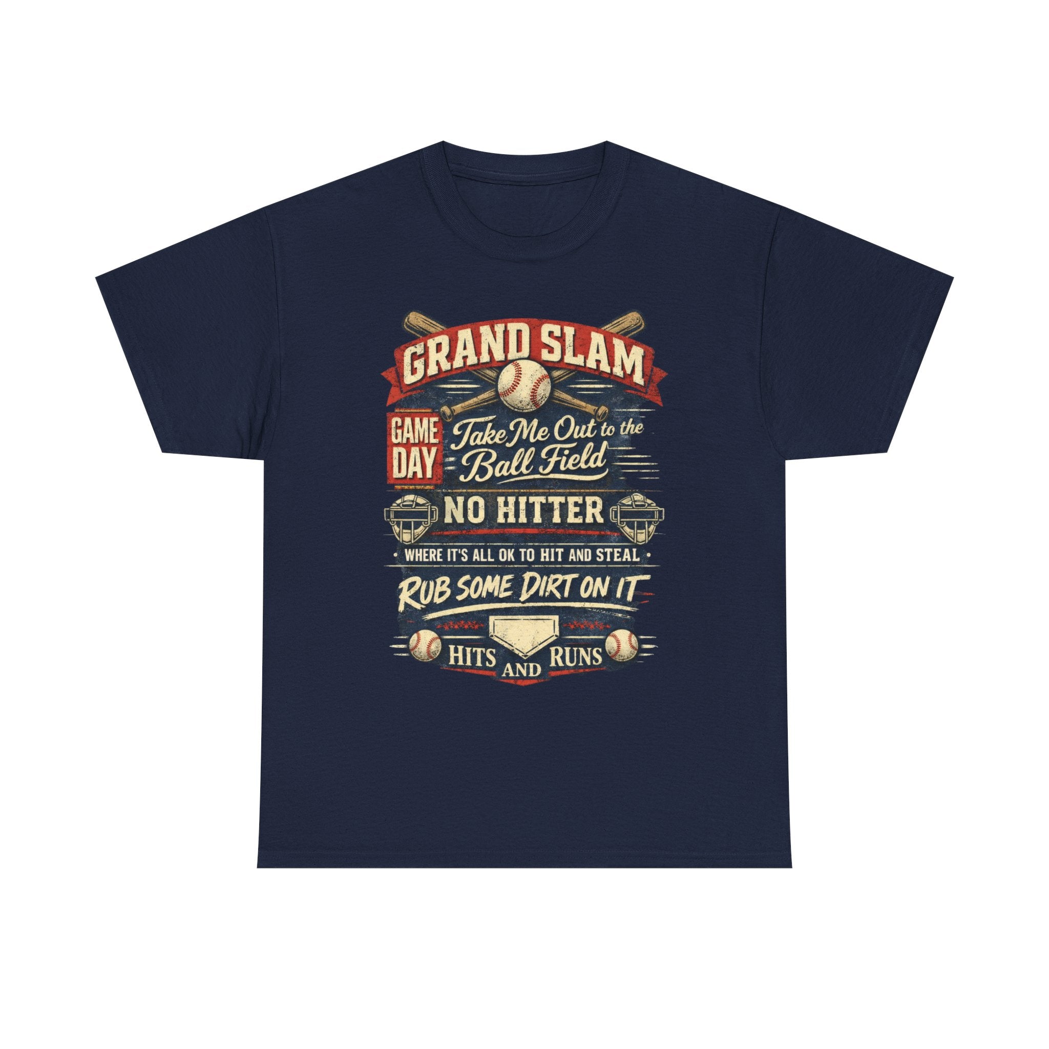 Baseball Game Day Shirt - Vintage Baseball Tee for Fans
