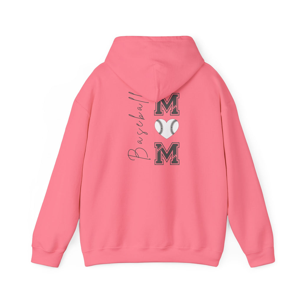 Baseball Mom Hoodie - Unisex Heavy Blend Hooded Sweatshirt