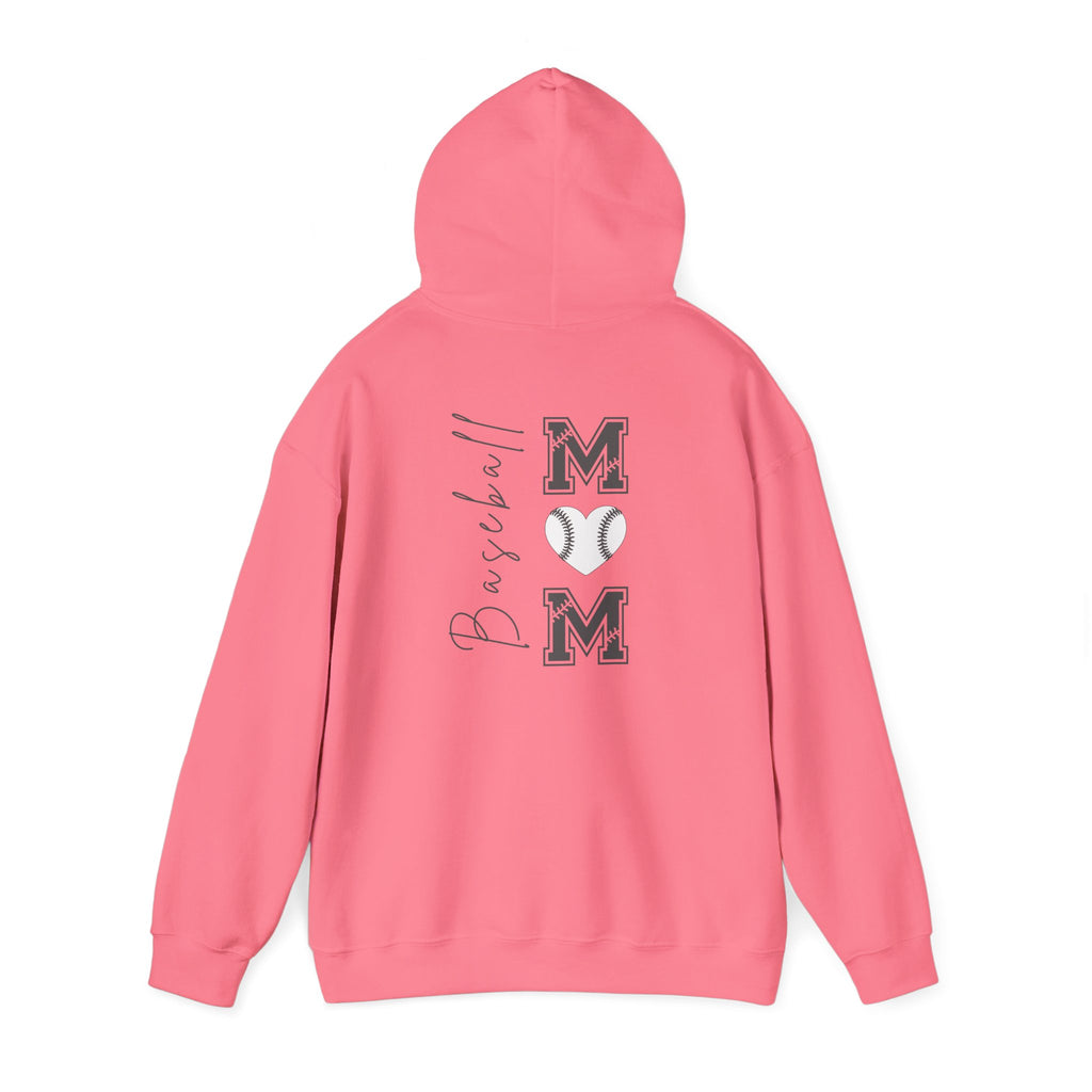 Baseball Mom Hoodie - Unisex Heavy Blend Hooded Sweatshirt
