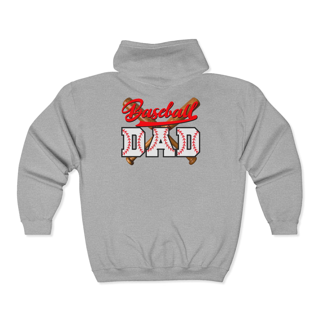 Unisex Heavy Blend Full Zip Hoodie - Classic Comfort Sweatshirt