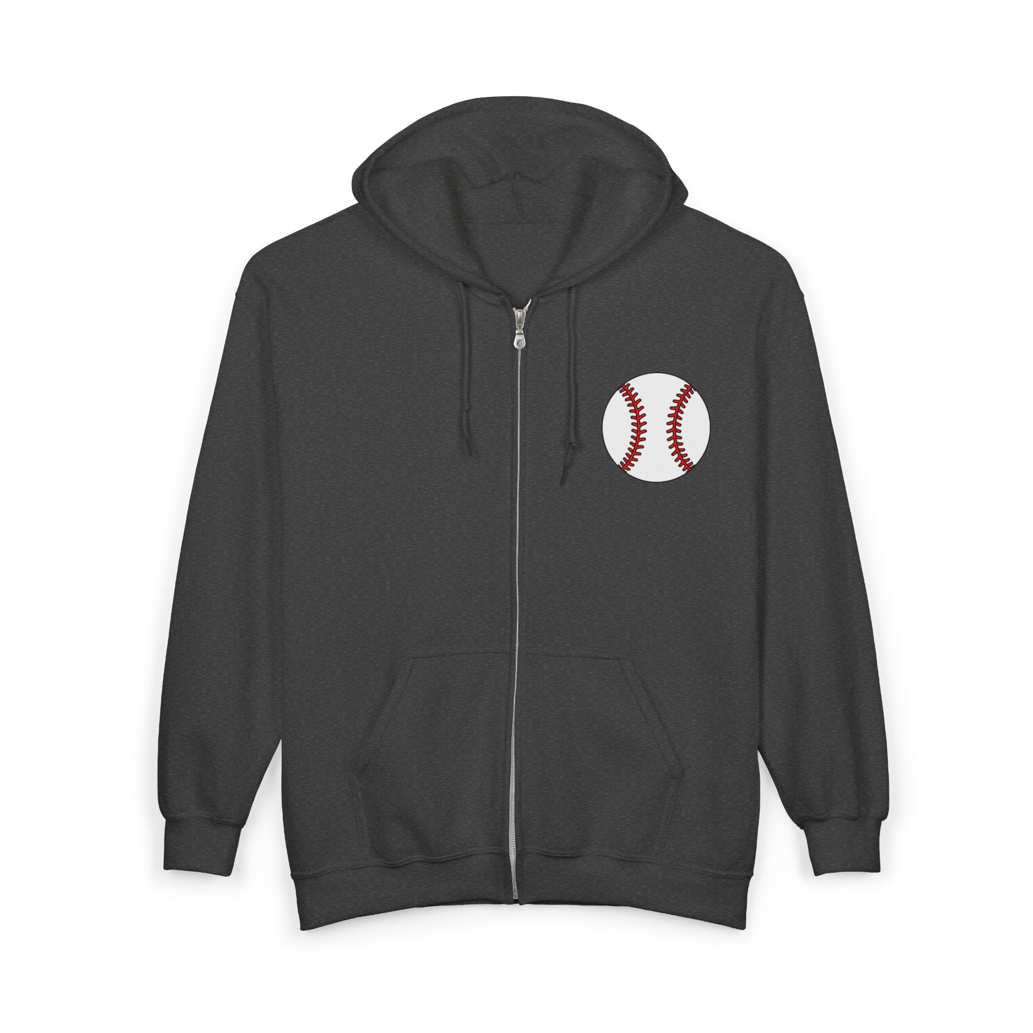 Unisex Heavy Blend Full Zip Hoodie - Classic Comfort Sweatshirt