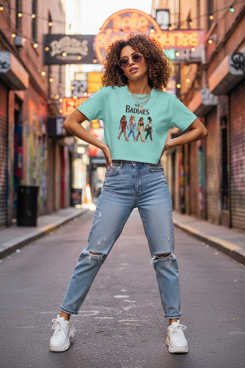 The Baddies Shirt, Confident Women Graphic Tee ,STOMP THAT OUT Collection, Boss Energy T-Shirt