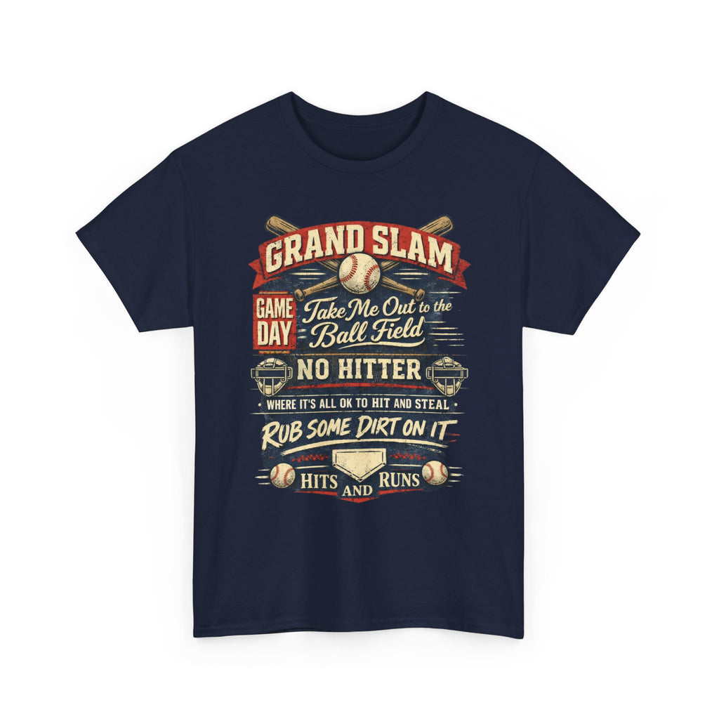 Baseball Game Day Shirt - Vintage Baseball Tee for Fans