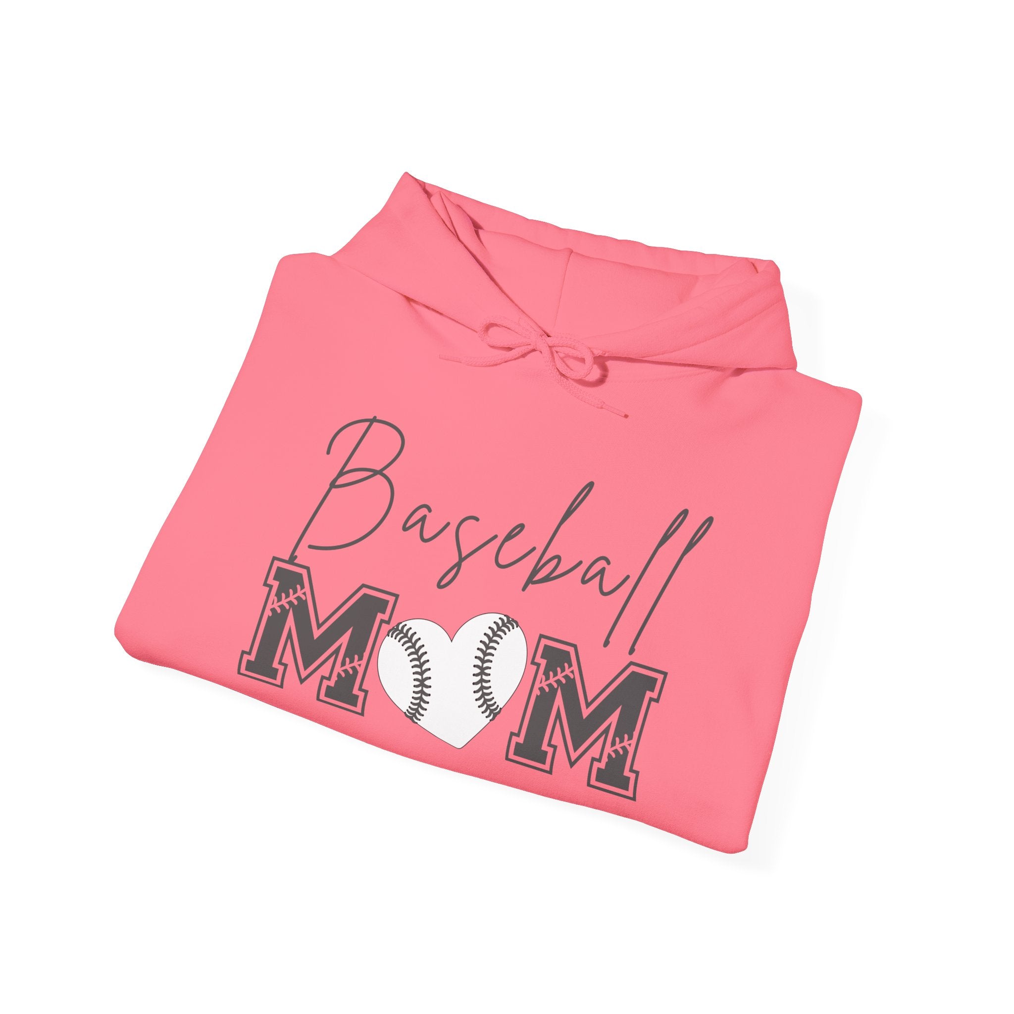 Baseball Mom Hoodie - Unisex Heavy Blend Hooded Sweatshirt
