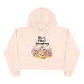 She's THAT Dumpling Cropped Hoodie | Glitter Dumpling Trend | Viral TikTok Sweatshirt