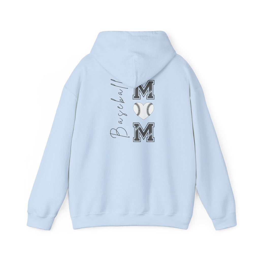 Baseball Mom Hoodie - Unisex Heavy Blend Hooded Sweatshirt