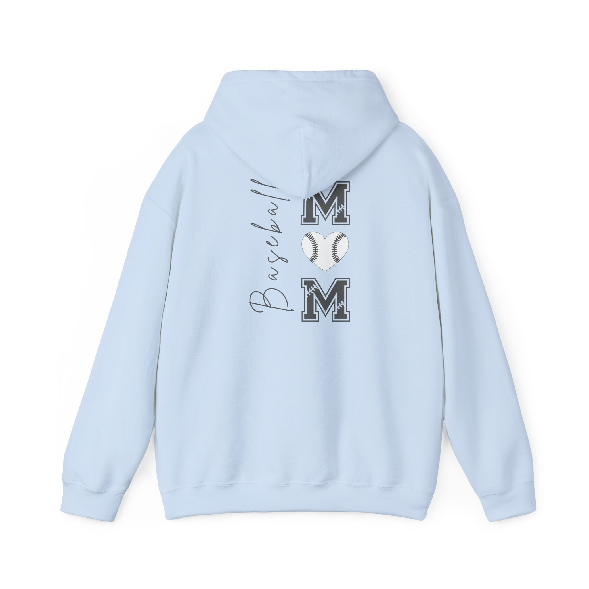 Baseball Mom Hoodie - Unisex Heavy Blend Hooded Sweatshirt
