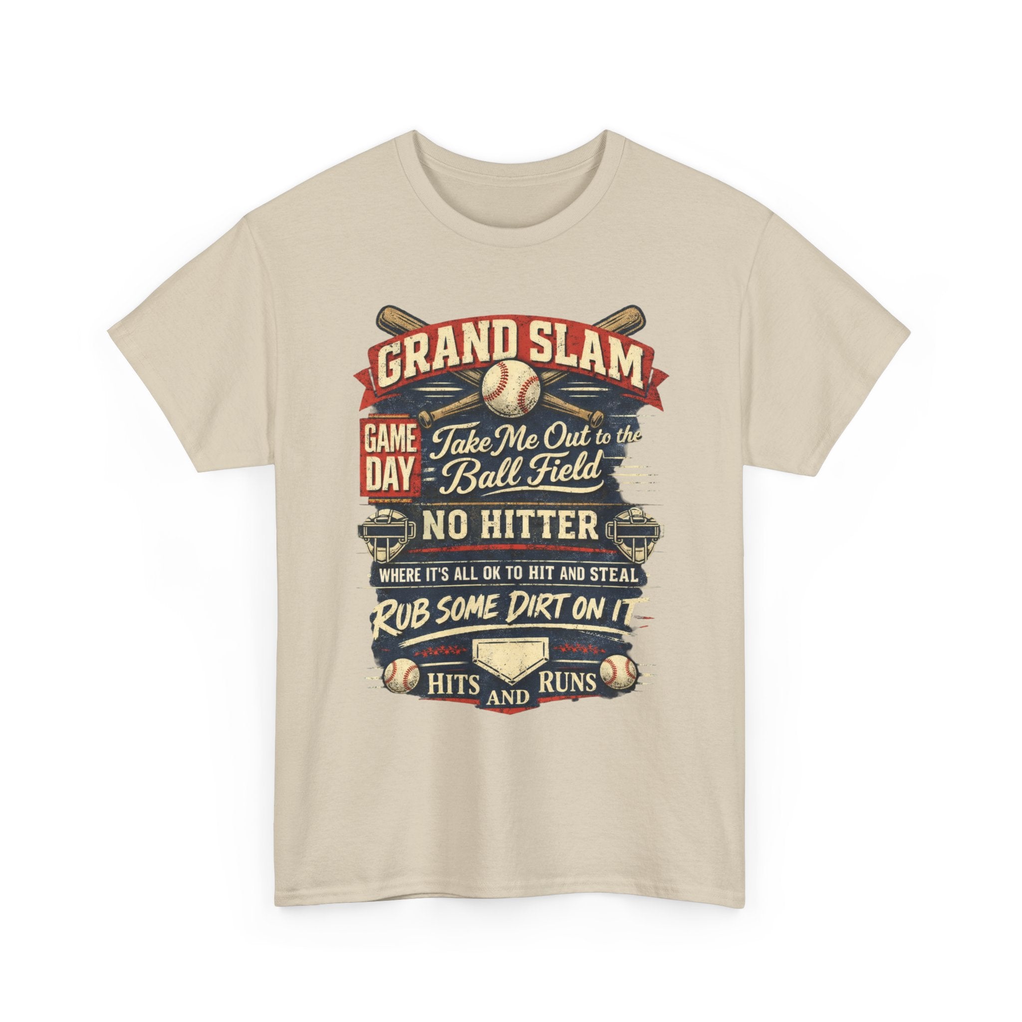 Baseball Game Day Shirt - Vintage Baseball Tee for Fans