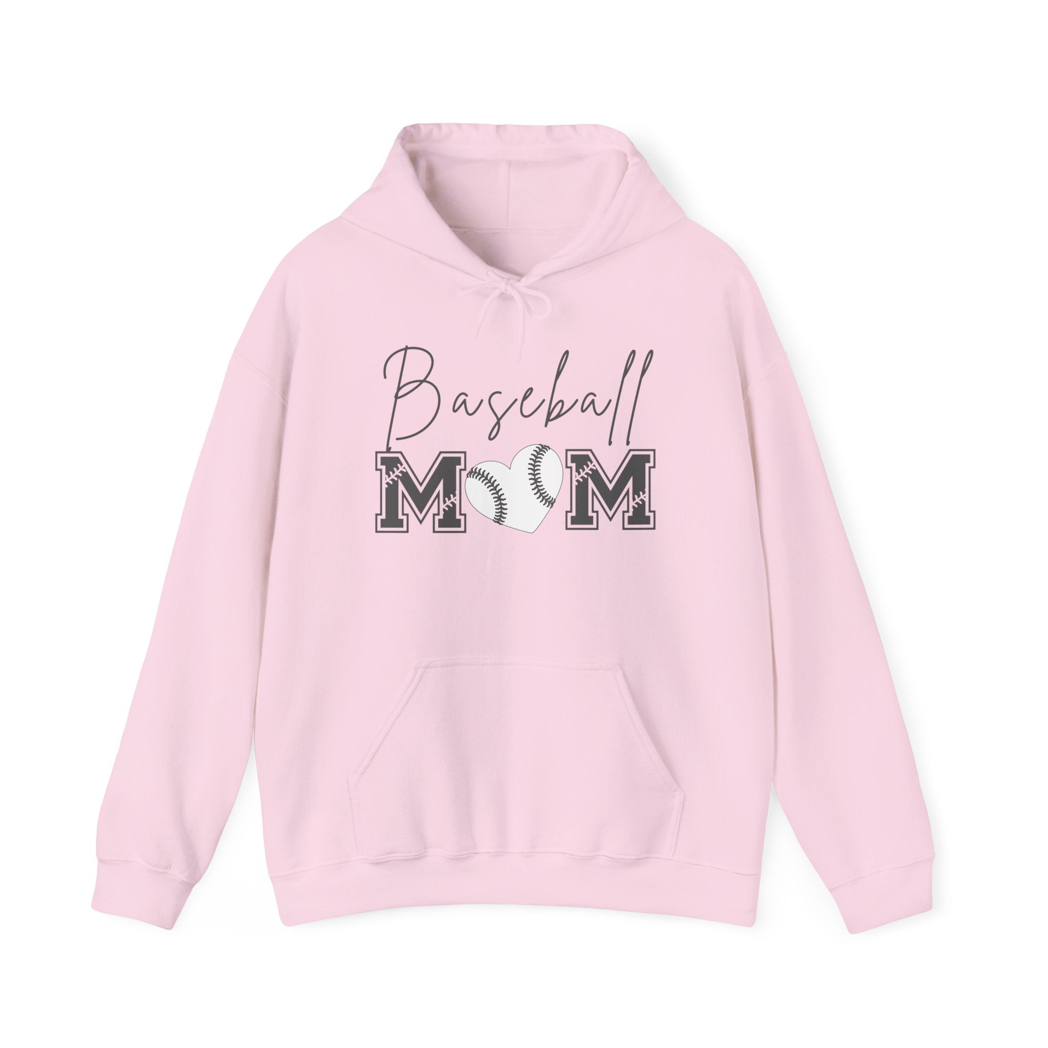 Baseball Mom Hoodie - Unisex Heavy Blend Hooded Sweatshirt