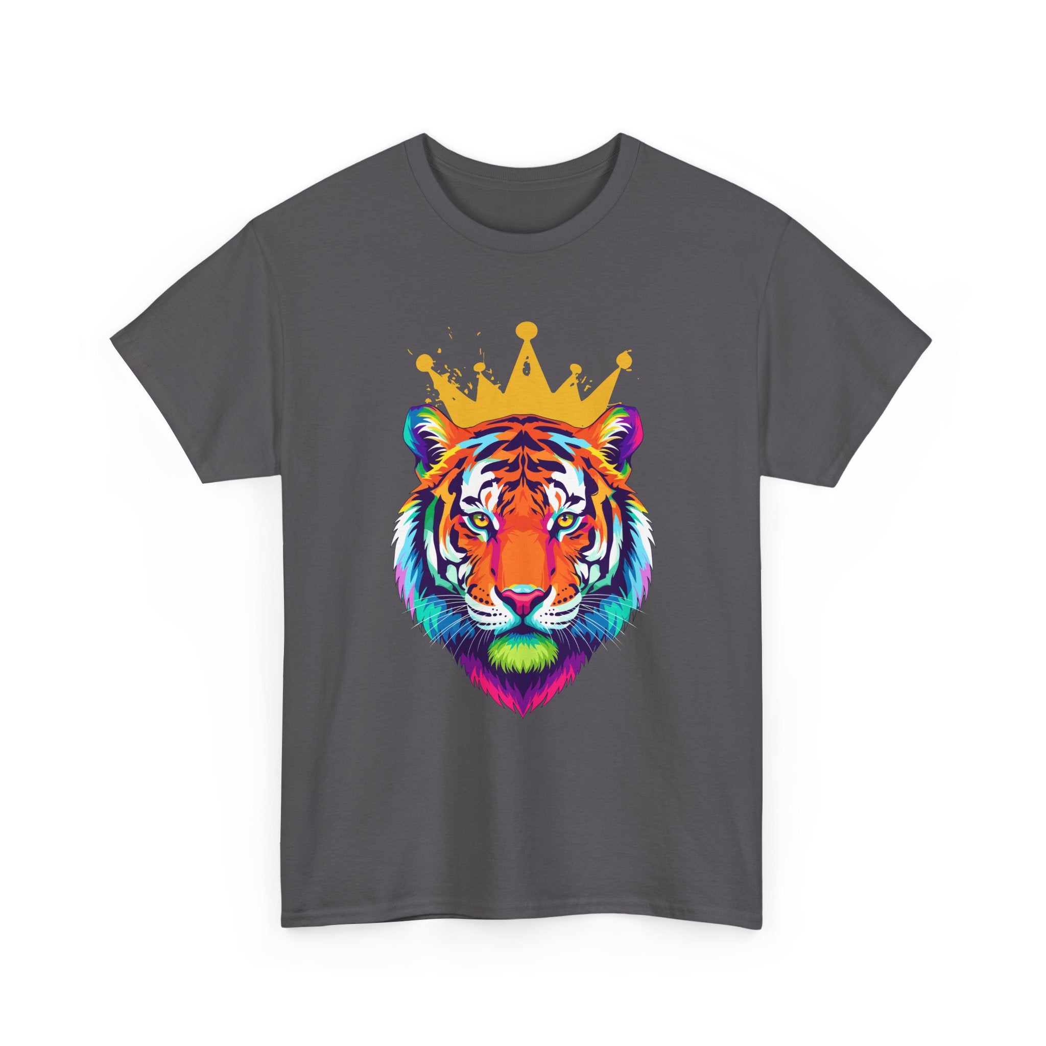 Crowned Tiger T-Shirt - Women's Empowerment Graphic Tee