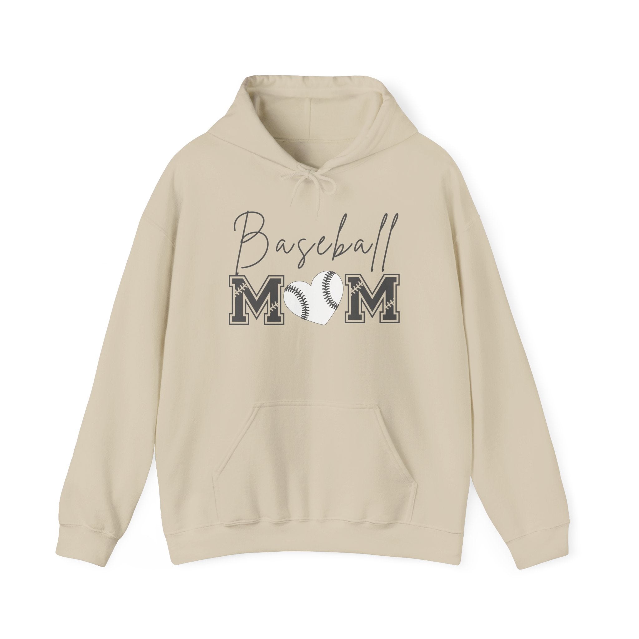 Baseball Mom Hoodie - Unisex Heavy Blend Hooded Sweatshirt