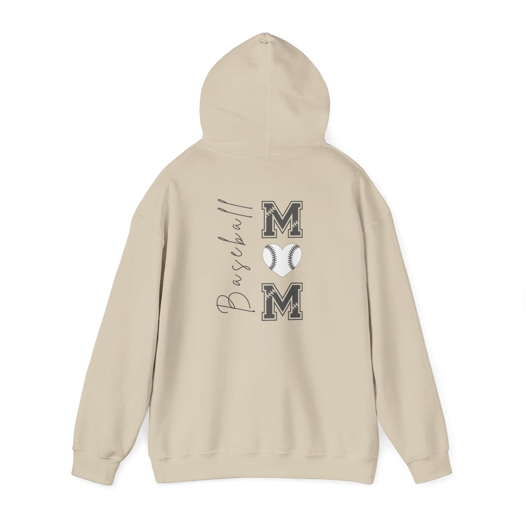 Baseball Mom Hoodie - Unisex Heavy Blend Hooded Sweatshirt