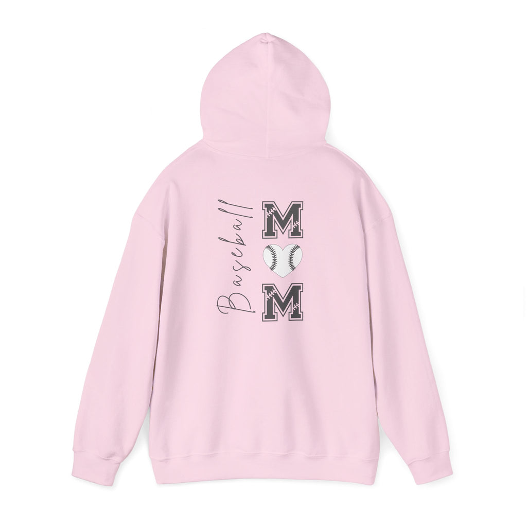Baseball Mom Hoodie - Unisex Heavy Blend Hooded Sweatshirt