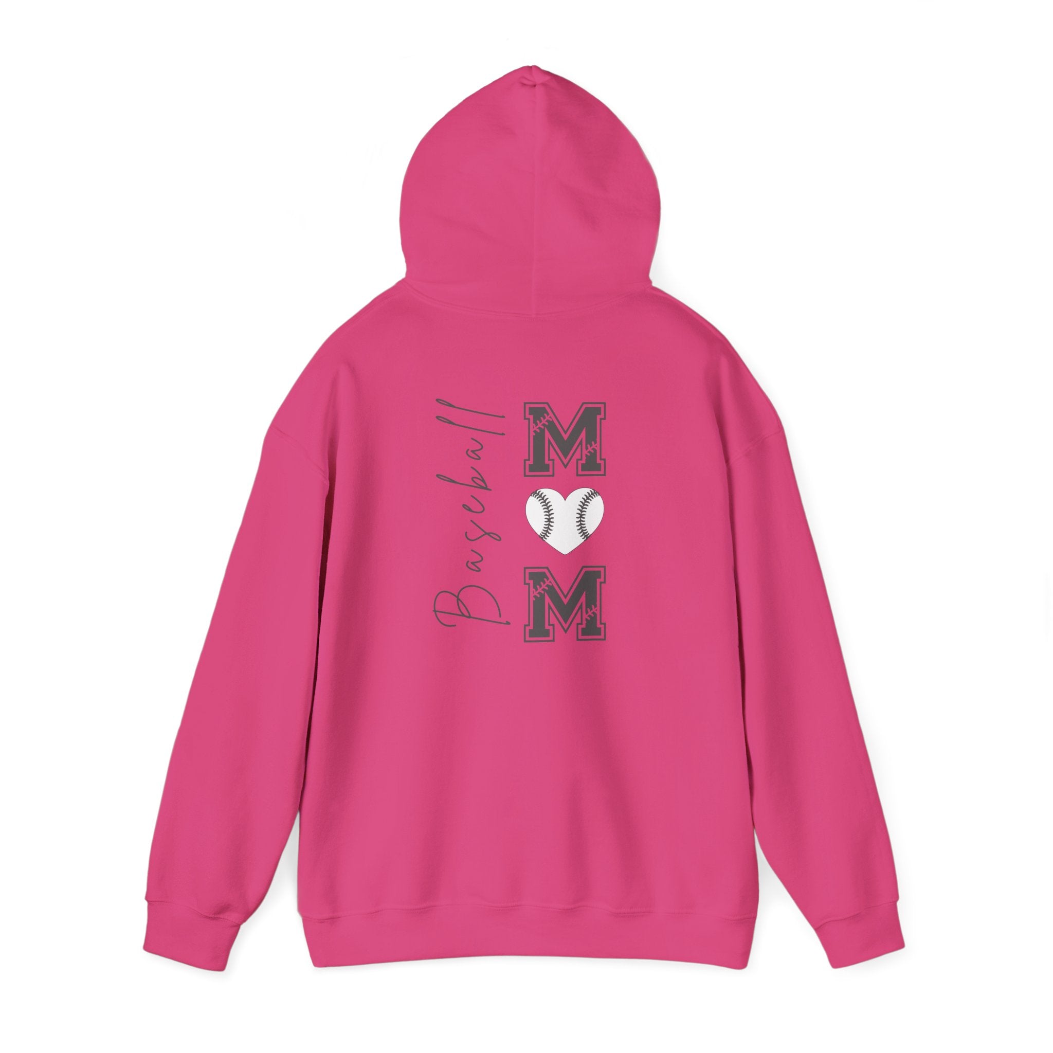 Baseball Mom Hoodie - Unisex Heavy Blend Hooded Sweatshirt