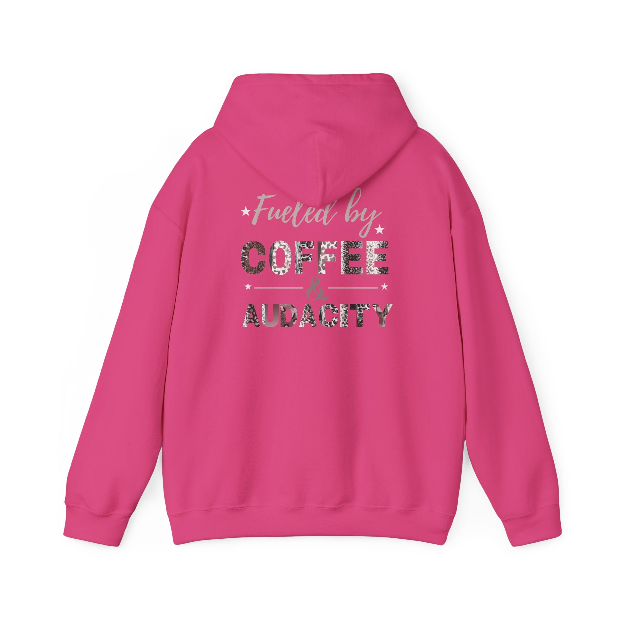 Fueled by Coffee and Audacity Hoodie | Coffee Lover Gift