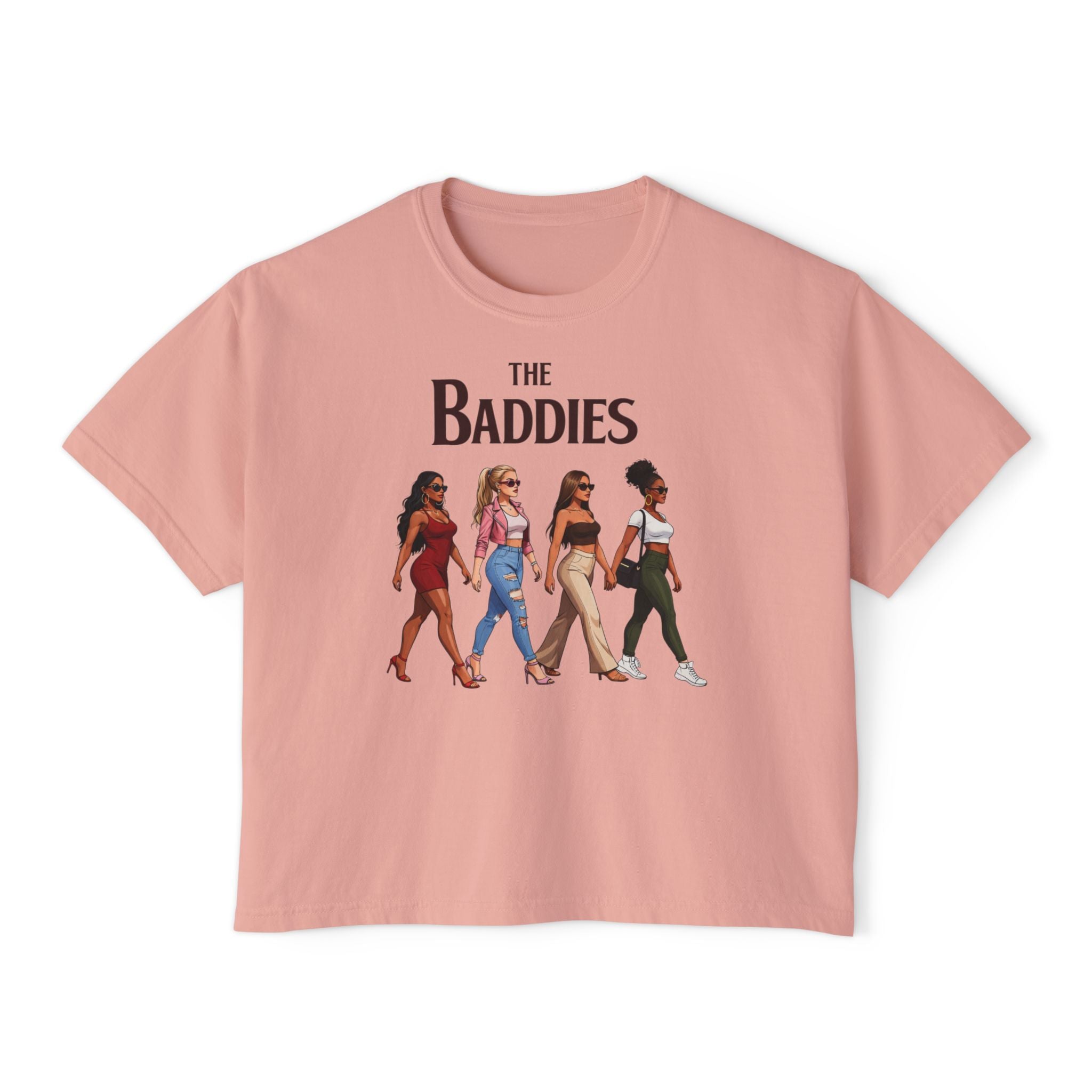 The Baddies Shirt, Confident Women Graphic Tee ,STOMP THAT OUT Collection, Boss Energy T-Shirt
