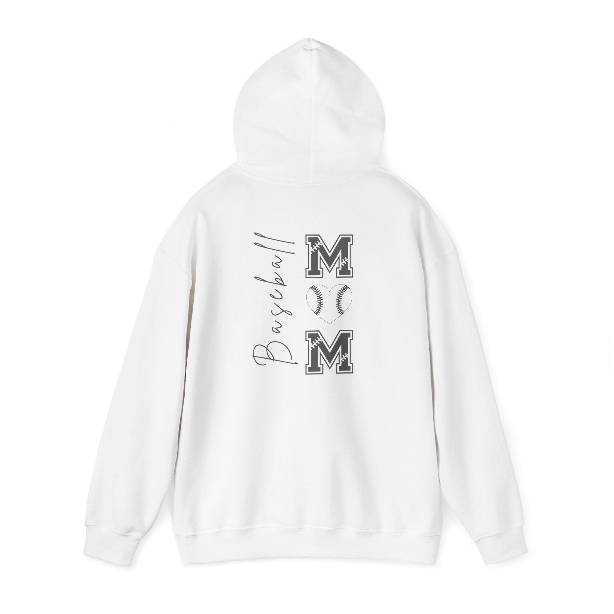 Baseball Mom Hoodie - Unisex Heavy Blend Hooded Sweatshirt