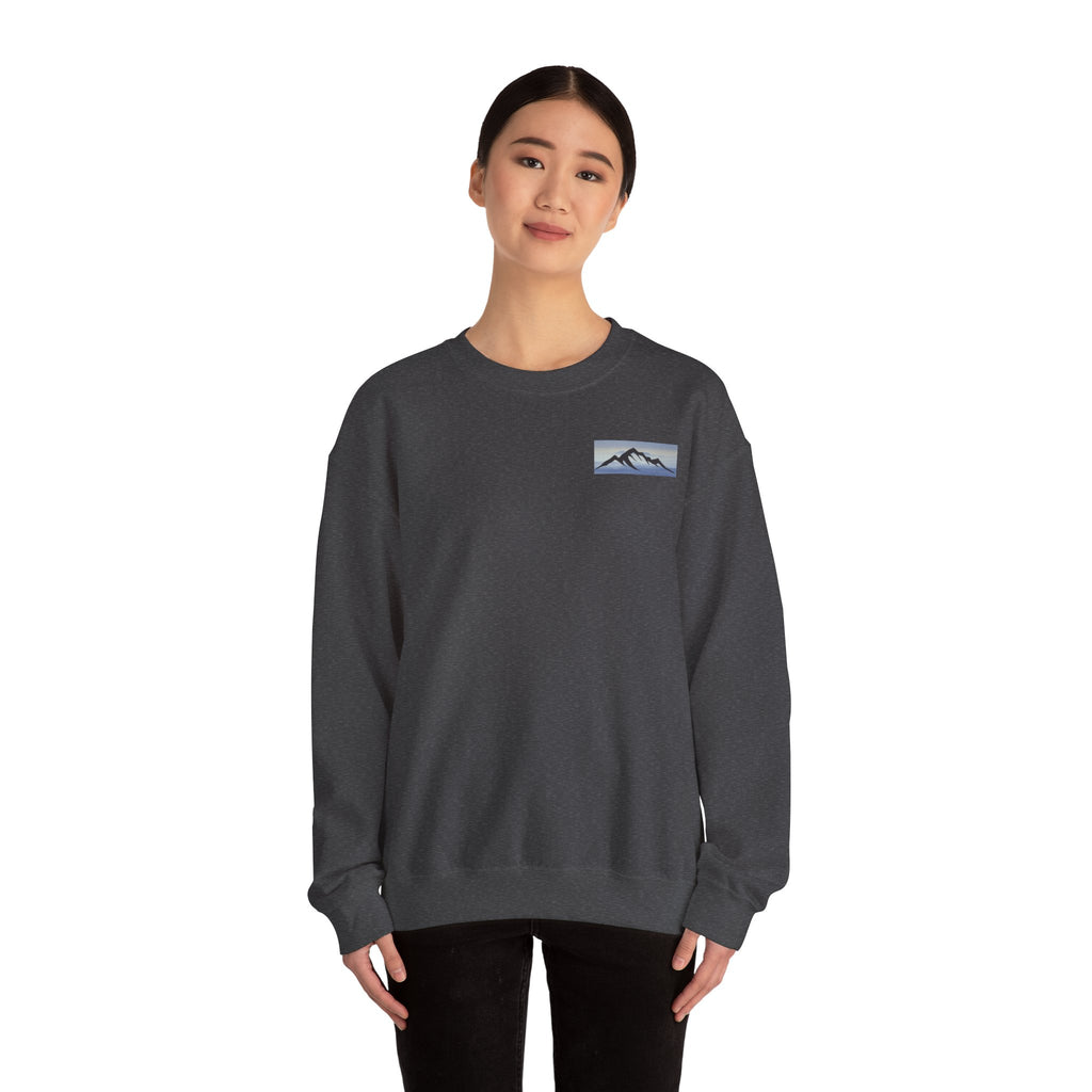 Embrace the Chill | Mountain Sweatshirt | Cozy Winter Crewneck