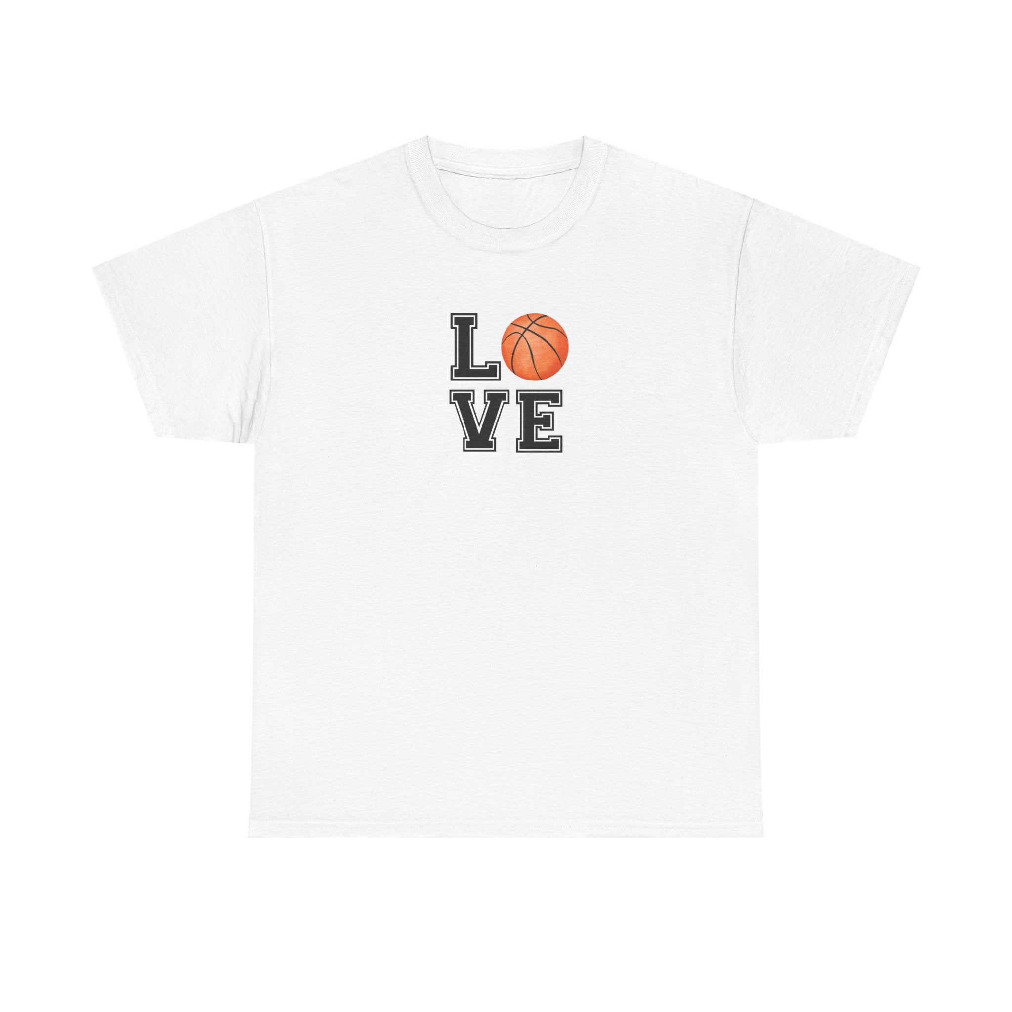 Love Basketball T-Shirt - Unisex Basketball Fan Tee