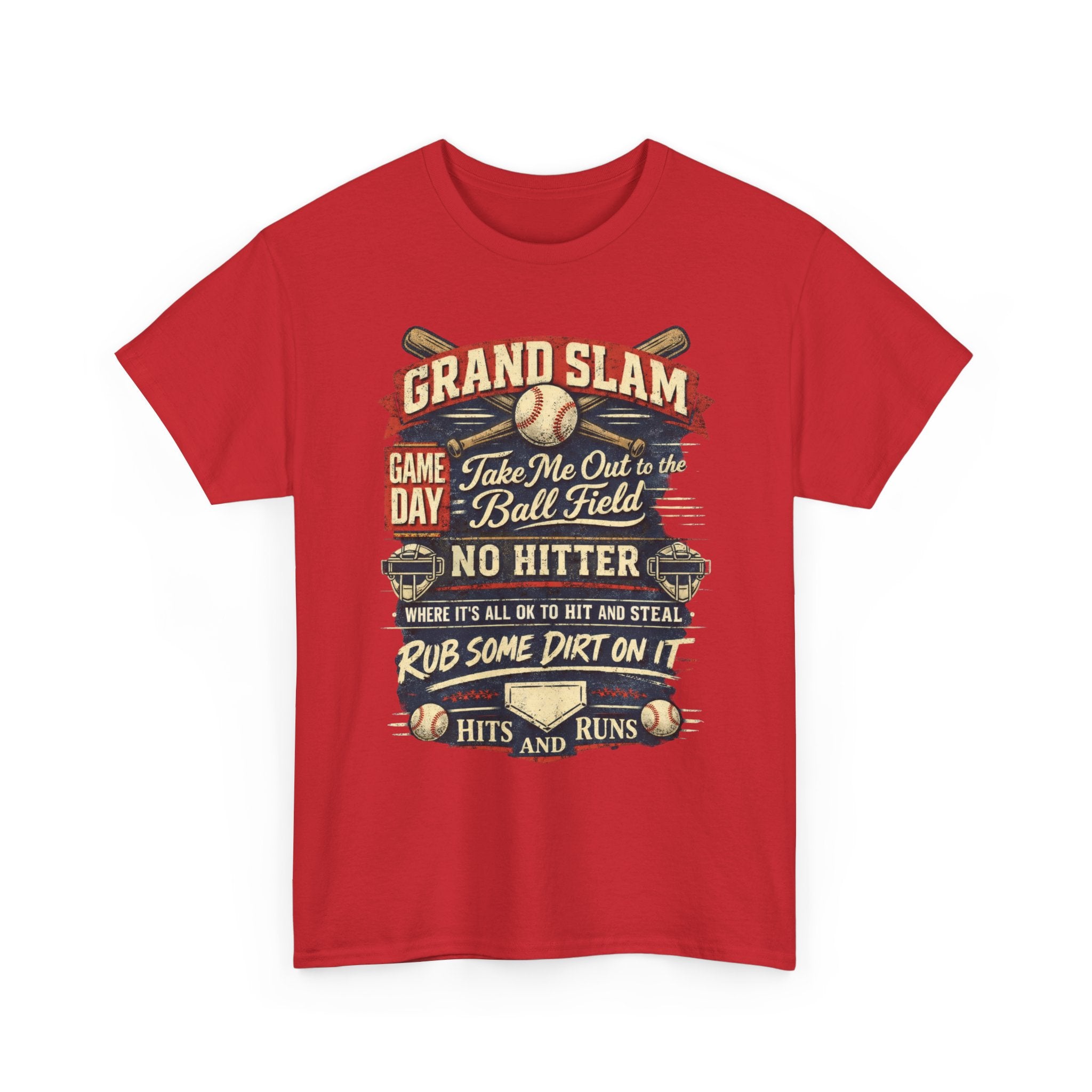 Baseball Game Day Shirt - Vintage Baseball Tee for Fans