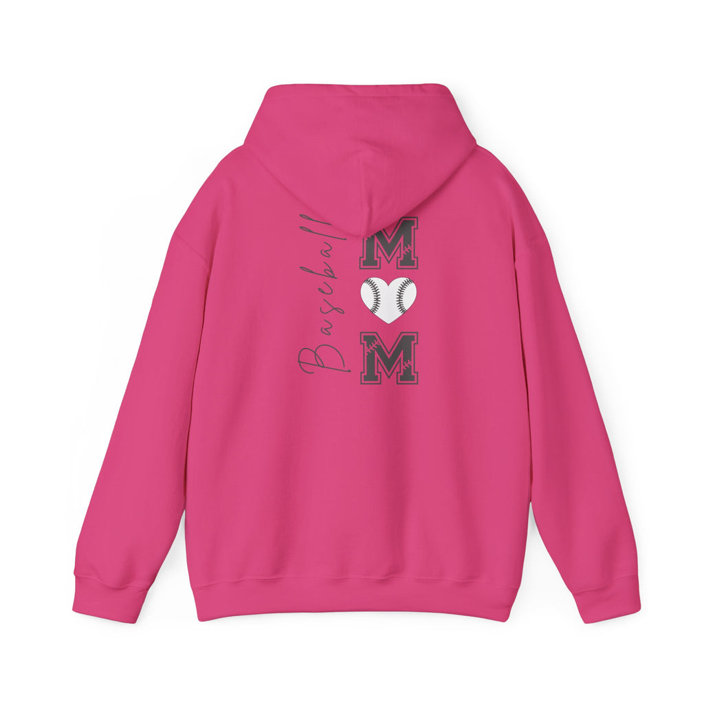 Baseball Mom Hoodie - Unisex Heavy Blend Hooded Sweatshirt