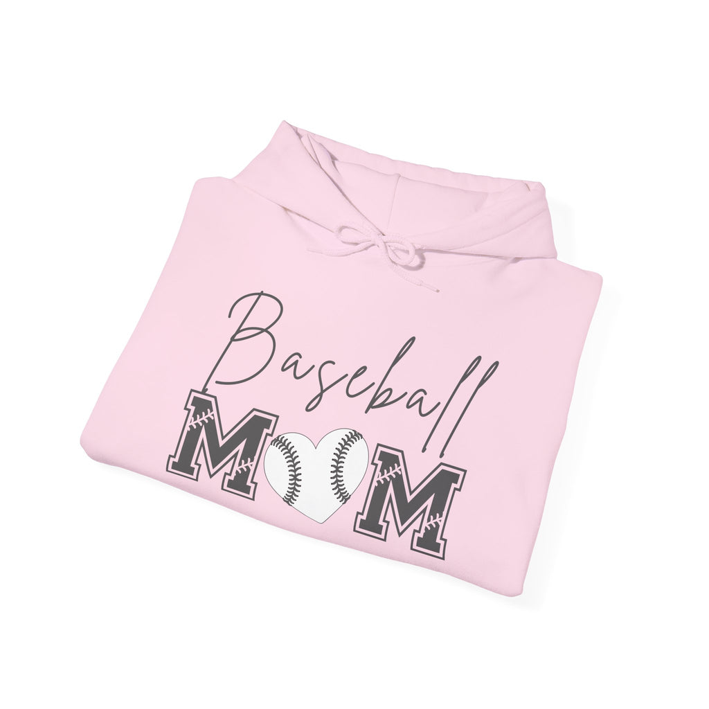 Baseball Mom Hoodie - Unisex Heavy Blend Hooded Sweatshirt