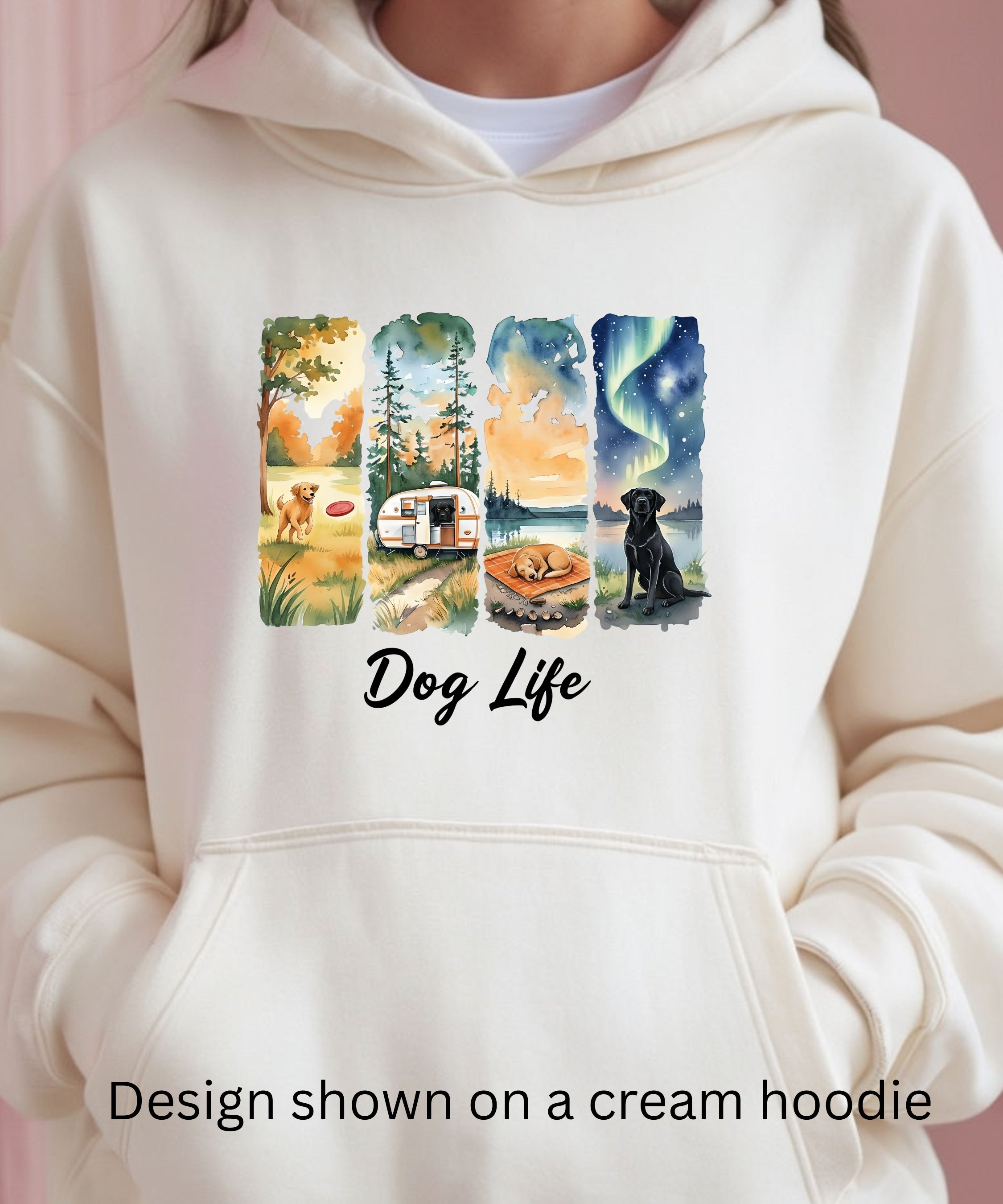 Dog Life Hoodie | Dog Lover Sweatshirt | Cozy Pet Parent Hoodie