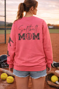 Softball Mom Sweatshirt | Game Day Crewneck | Sports Mom