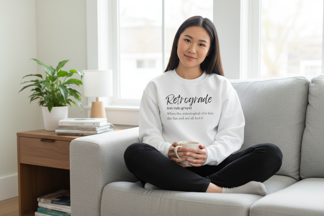 Retrograde Shirt | Astrology Humor Tee | When the Astrological Sh*t Hits