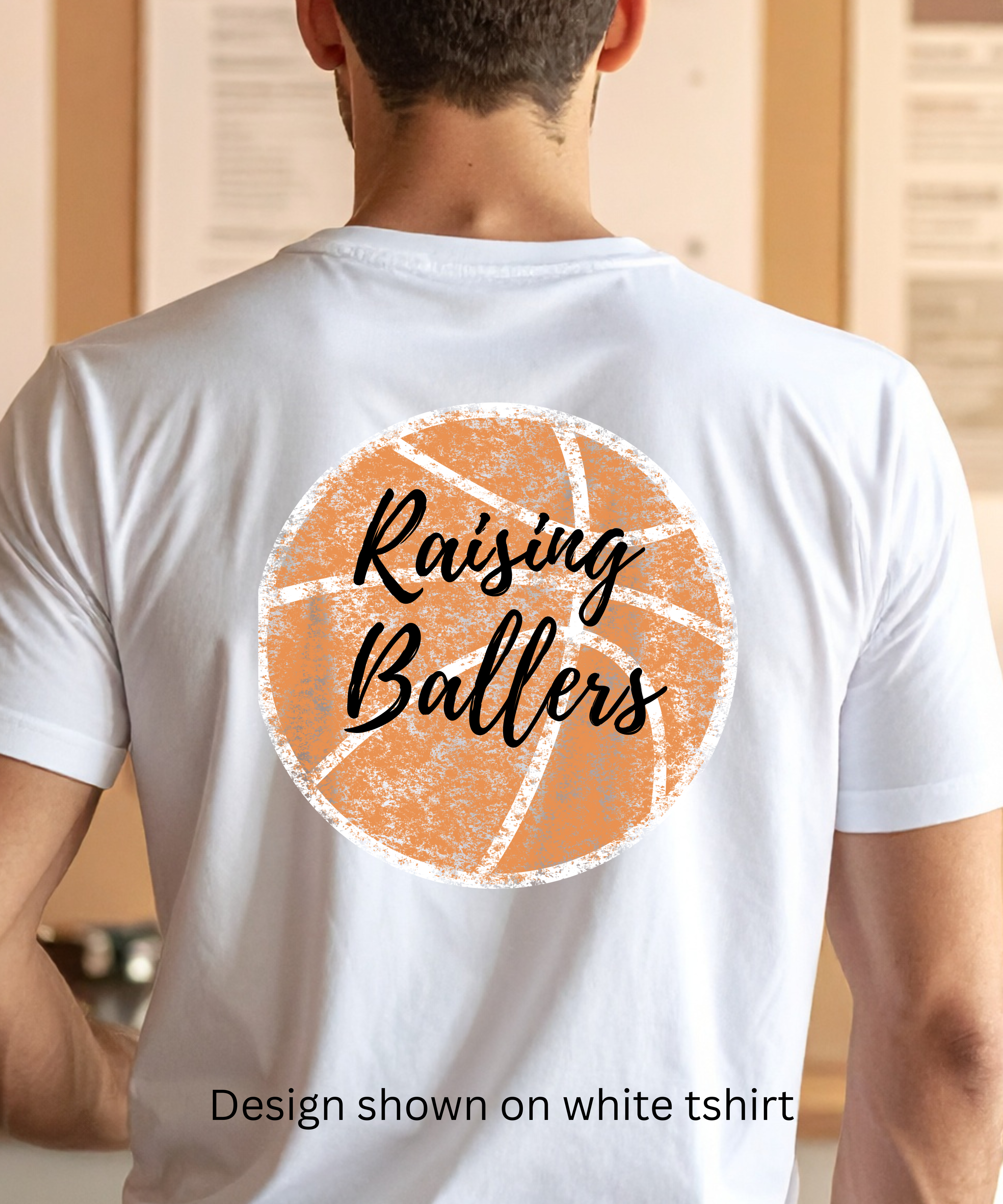 Raising Ballers Long Sleeve - Unisex Basketball Parent Shirt